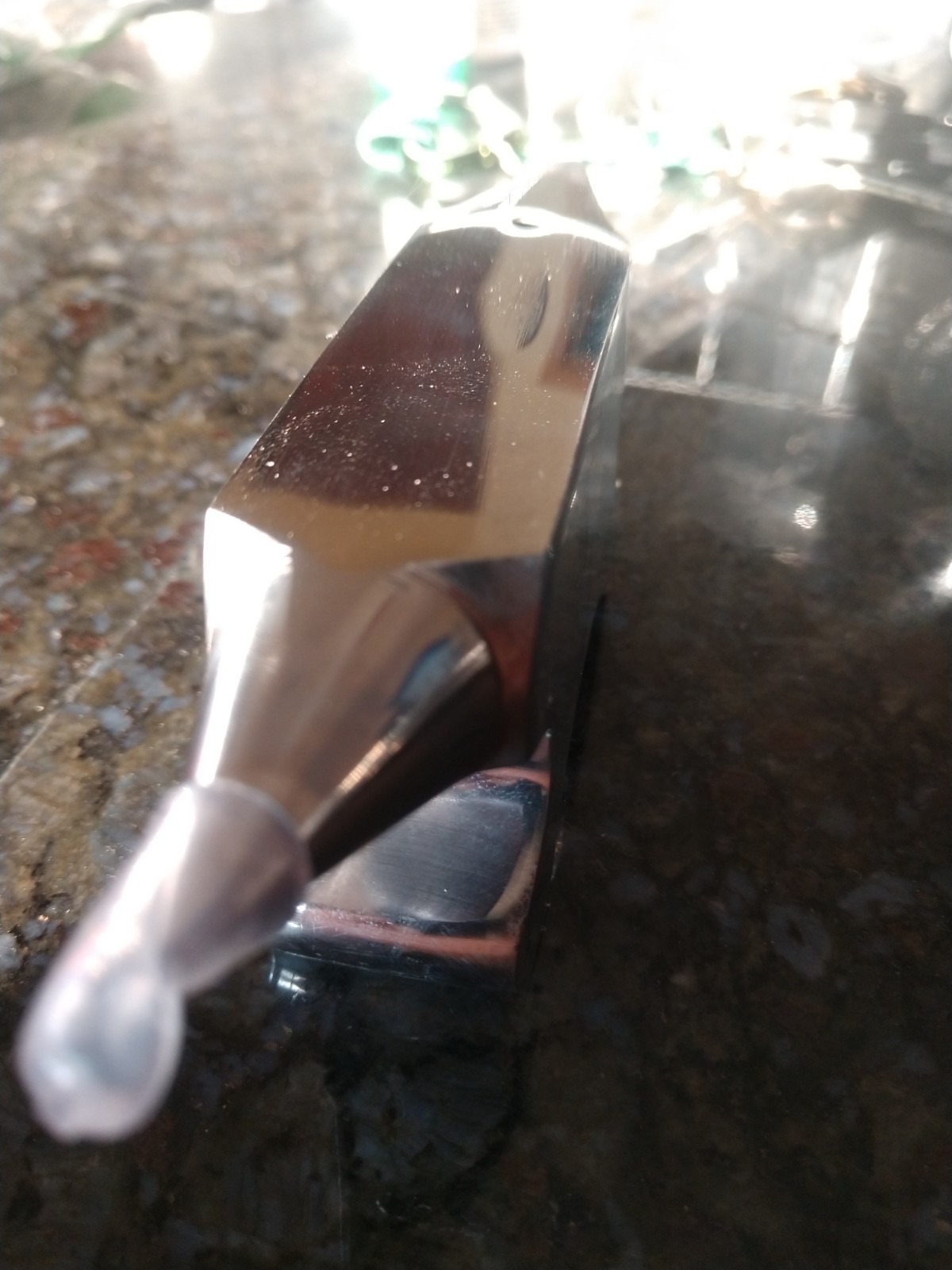 The Beadsmith Dual-Ended Horn Anvil – Mini Size 2.5 x 1 x 1.5 inches – 118mm Tip to Tip – 13.11oz/0.82lbs – Made of Solid Stainless Steel – Flat Horn and Rounded Horn – Use for Hardening Wire Designs customer photo 2