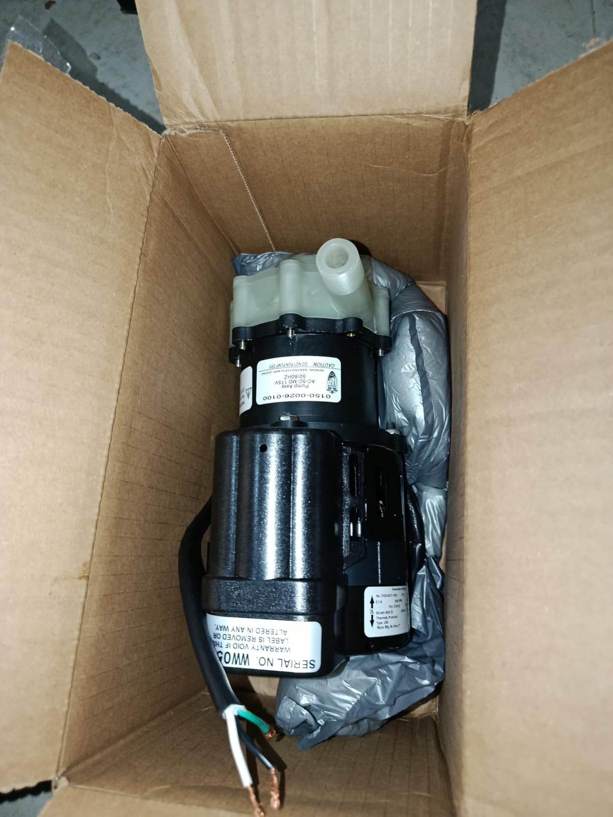 Aqua-Air AQPM-10 March AC-5C-MD 115V customer photo 1