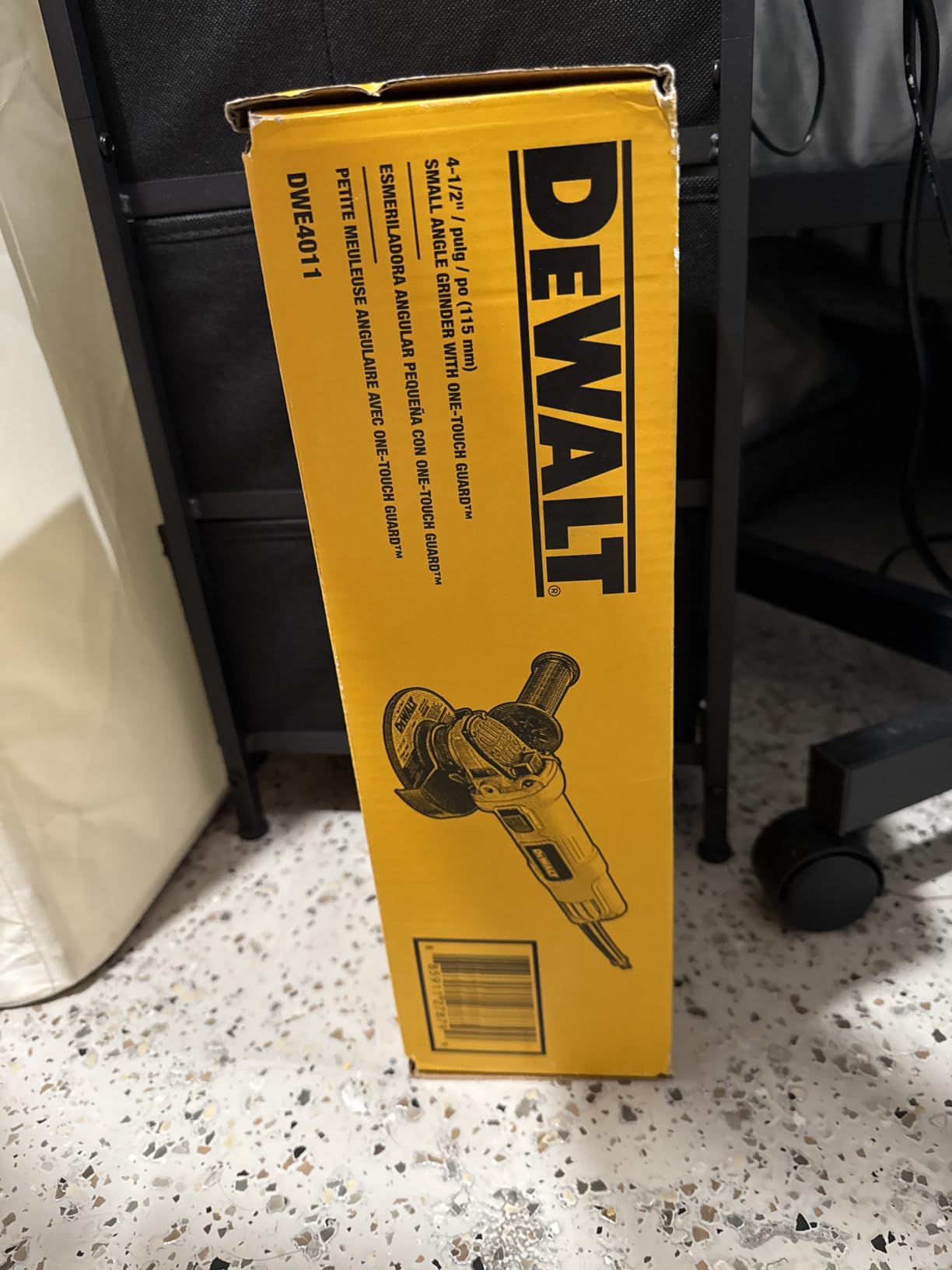 DEWALT Angle Grinder, One-Touch Guard, 4-1/2 -Inch (DWE4011) customer photo 1