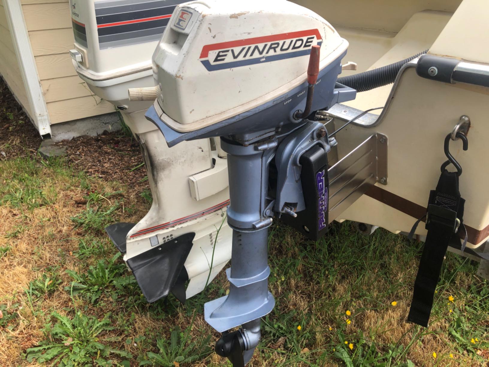 Panther Marine 55-0028 Fixed-Mount 4-Stroke Outboard Motor Bracket customer photo 2