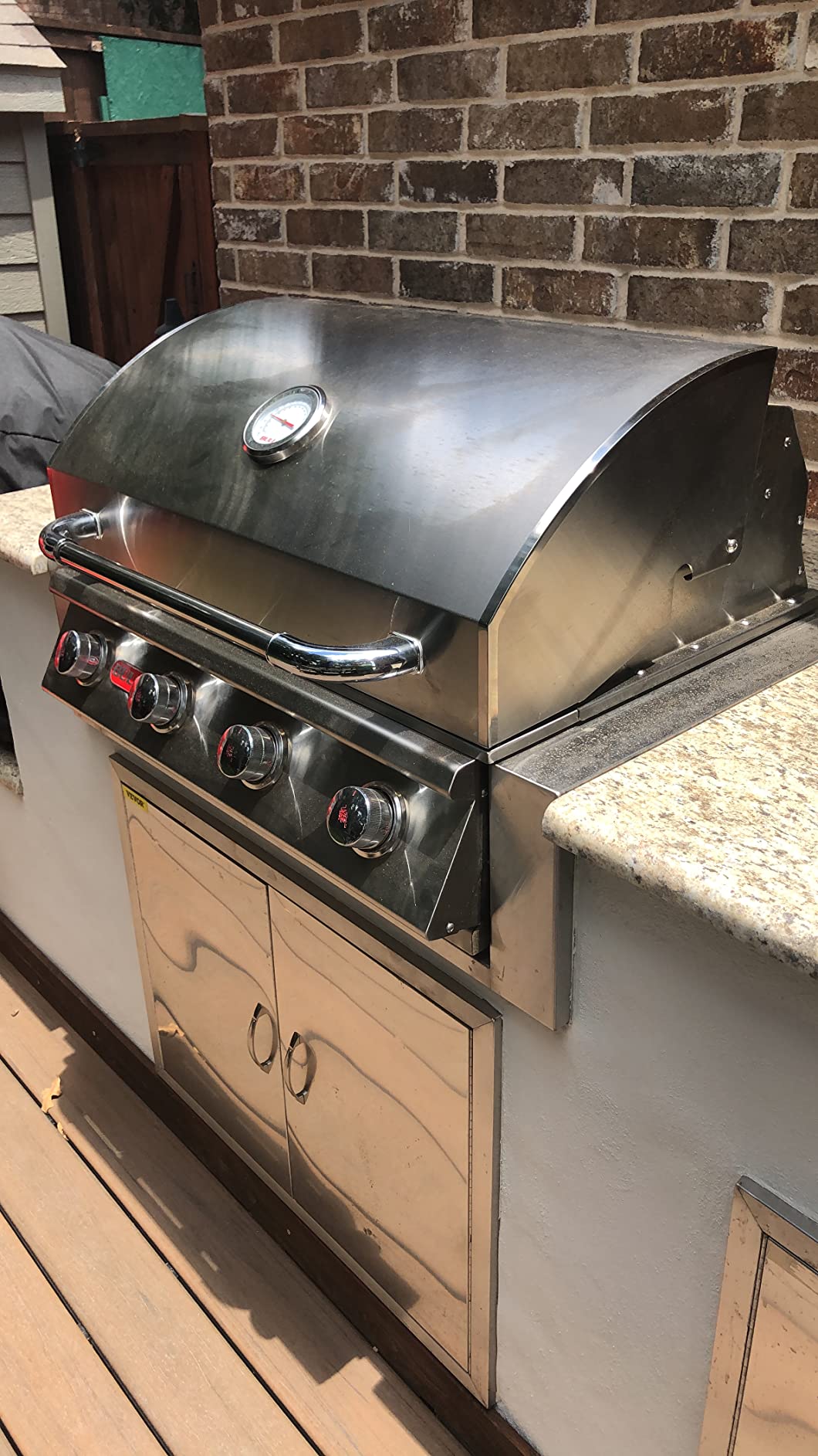 Bull Outdoor Products Lonestar 60,000 BTU Drop-In Grill Head - Stainless Steel, Liquid Propane customer photo 2