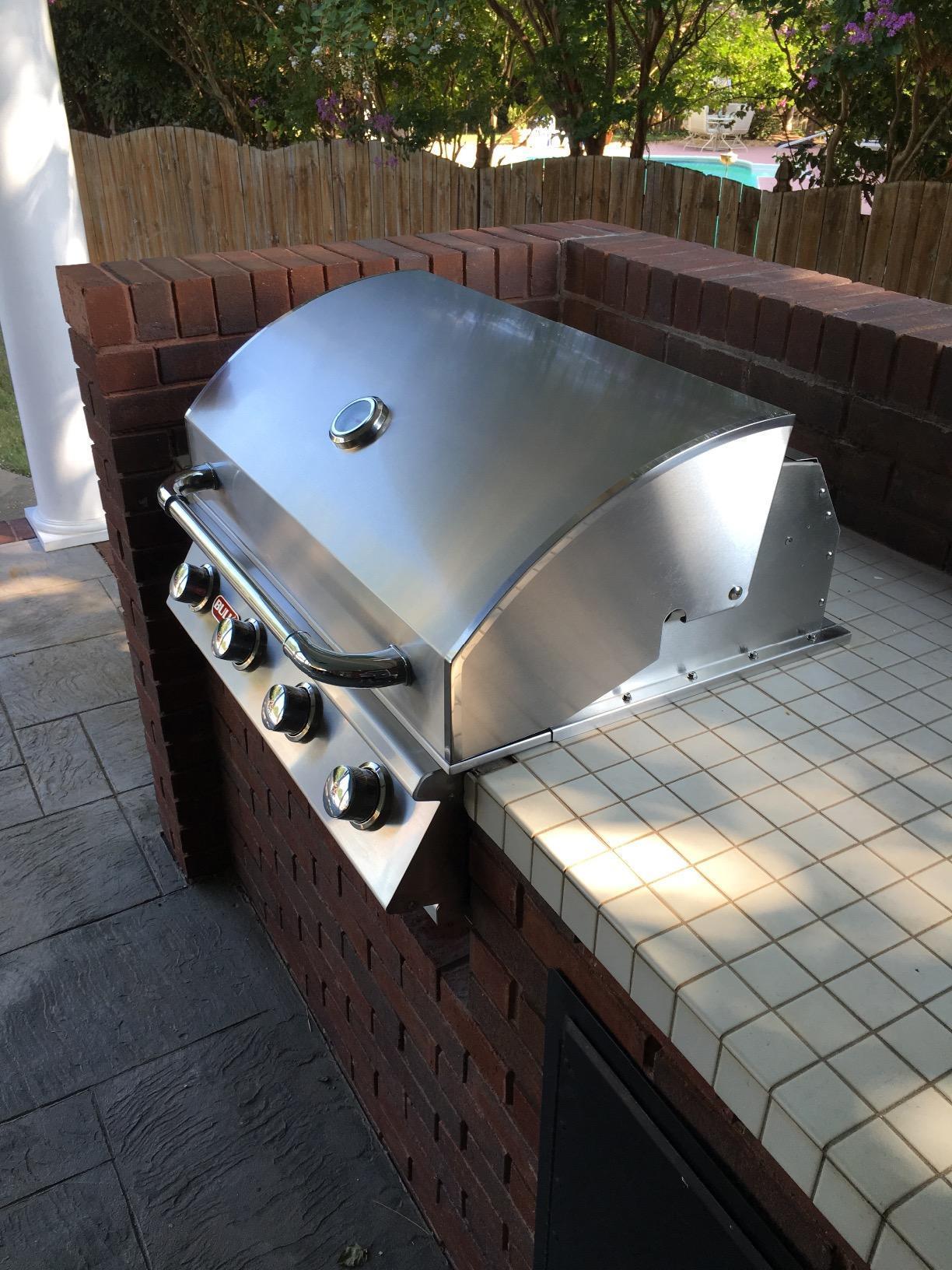 Bull Outdoor Products Outlaw 60,000 BTU Drop-In Grill Head - Stainless Steel, Natural Gas customer photo 2