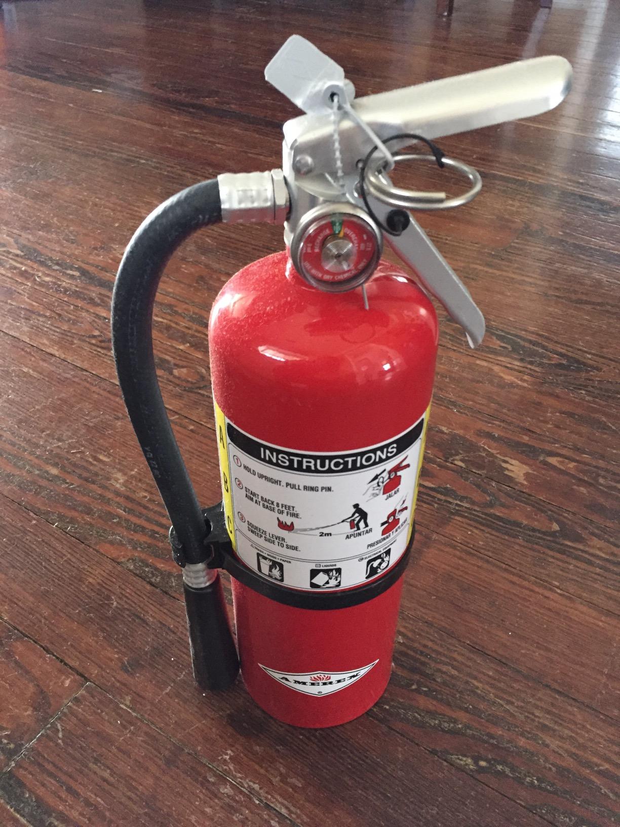 Amerex B500 Fire Extinguisher, 5 lb. ABC Dry Chemical customer photo 2