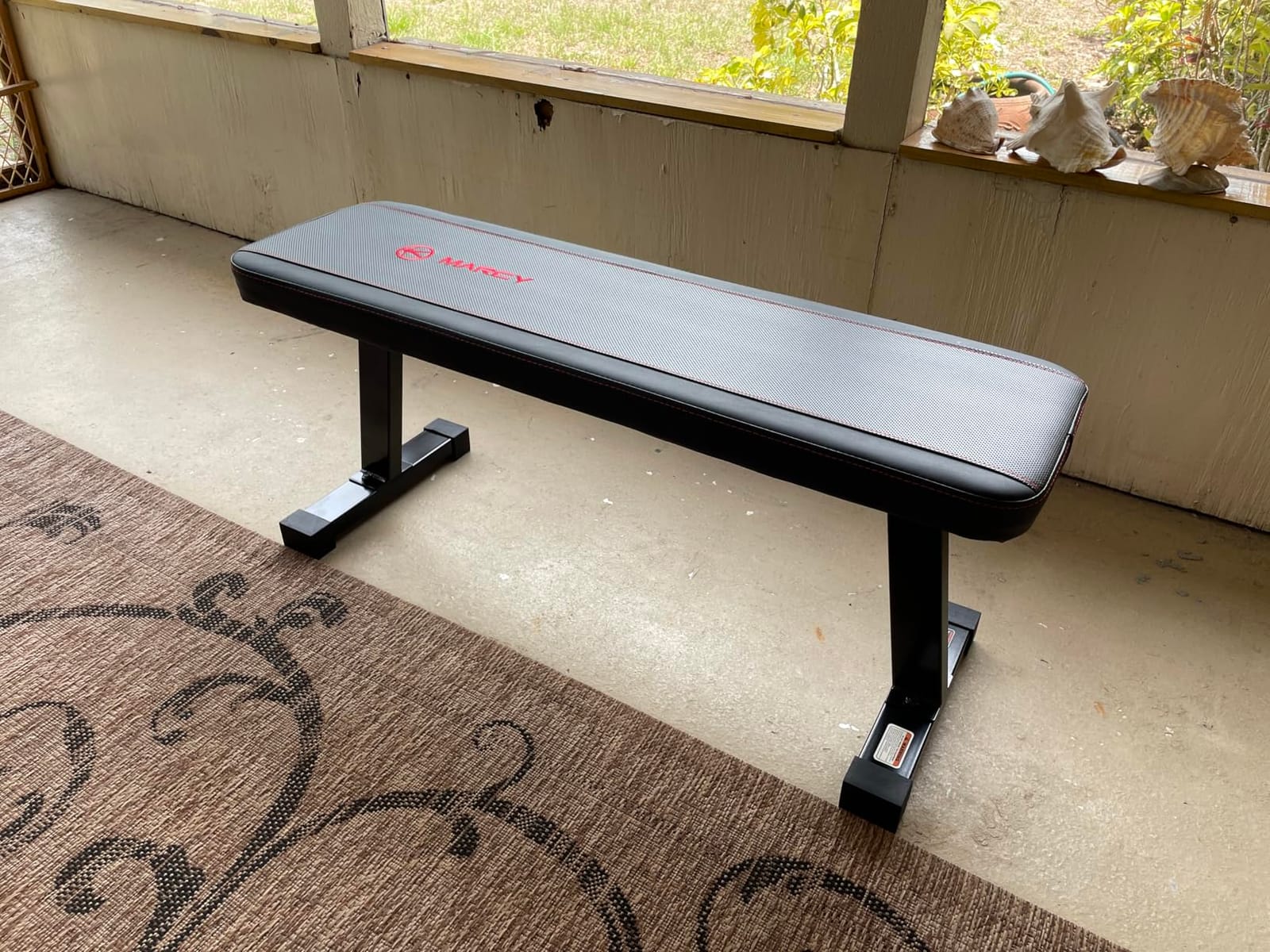 Marcy Flat Utility Weight Bench for Home Gym Weight Training and Ab Exercises customer photo 2