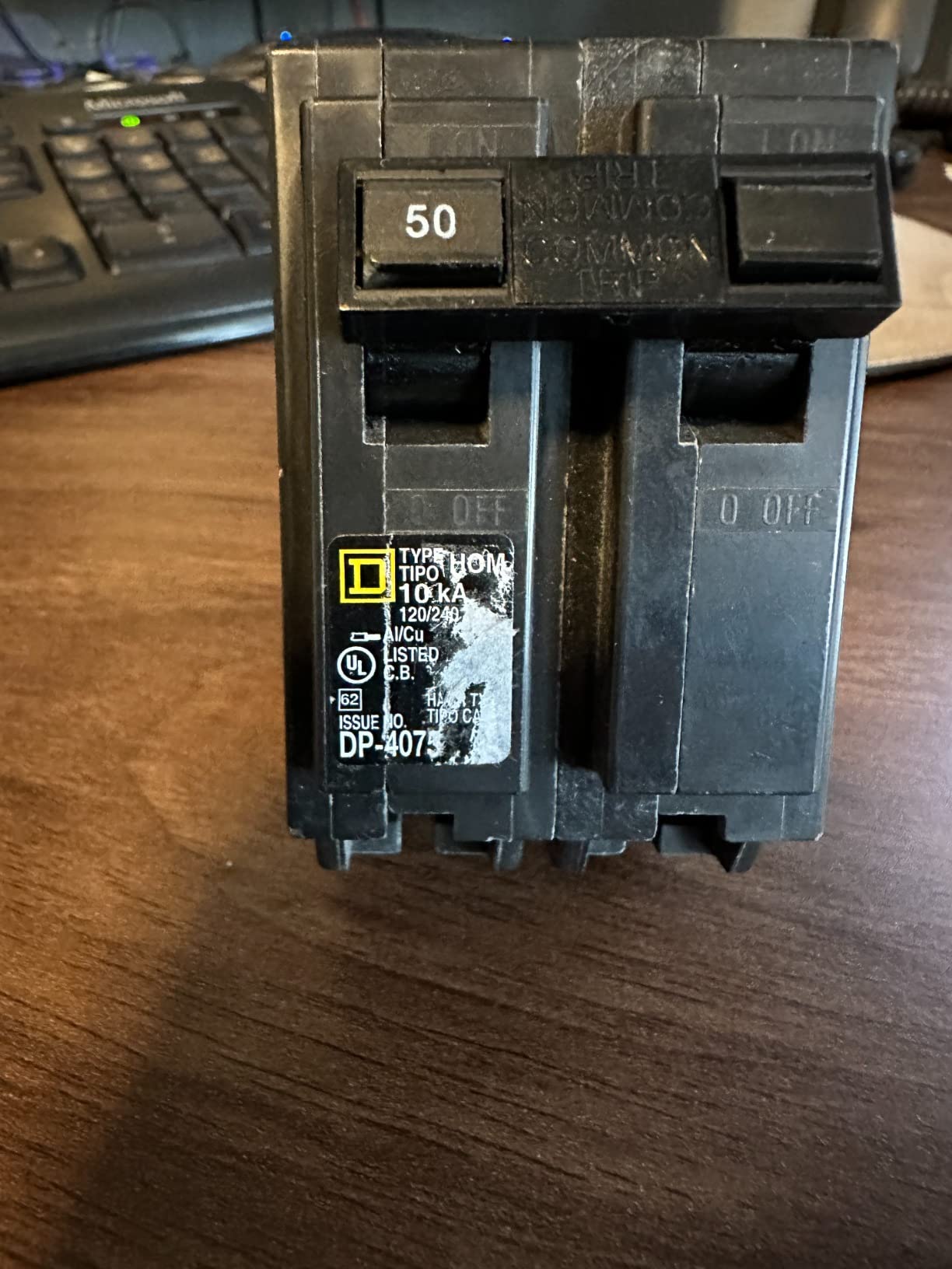 BKR SQ. D HOM 2P 50A 2 inch (C) customer photo 2