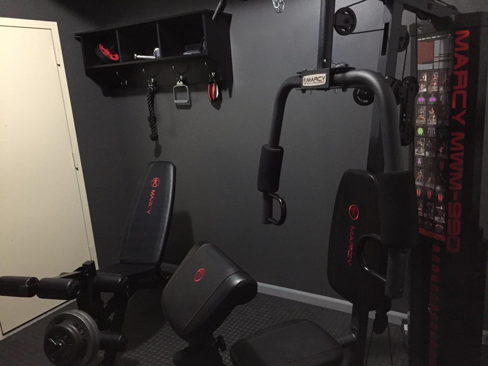 Marcy 150-lb Multifunctional Home Gym Station for Total Body Training MWM-990 customer photo 2