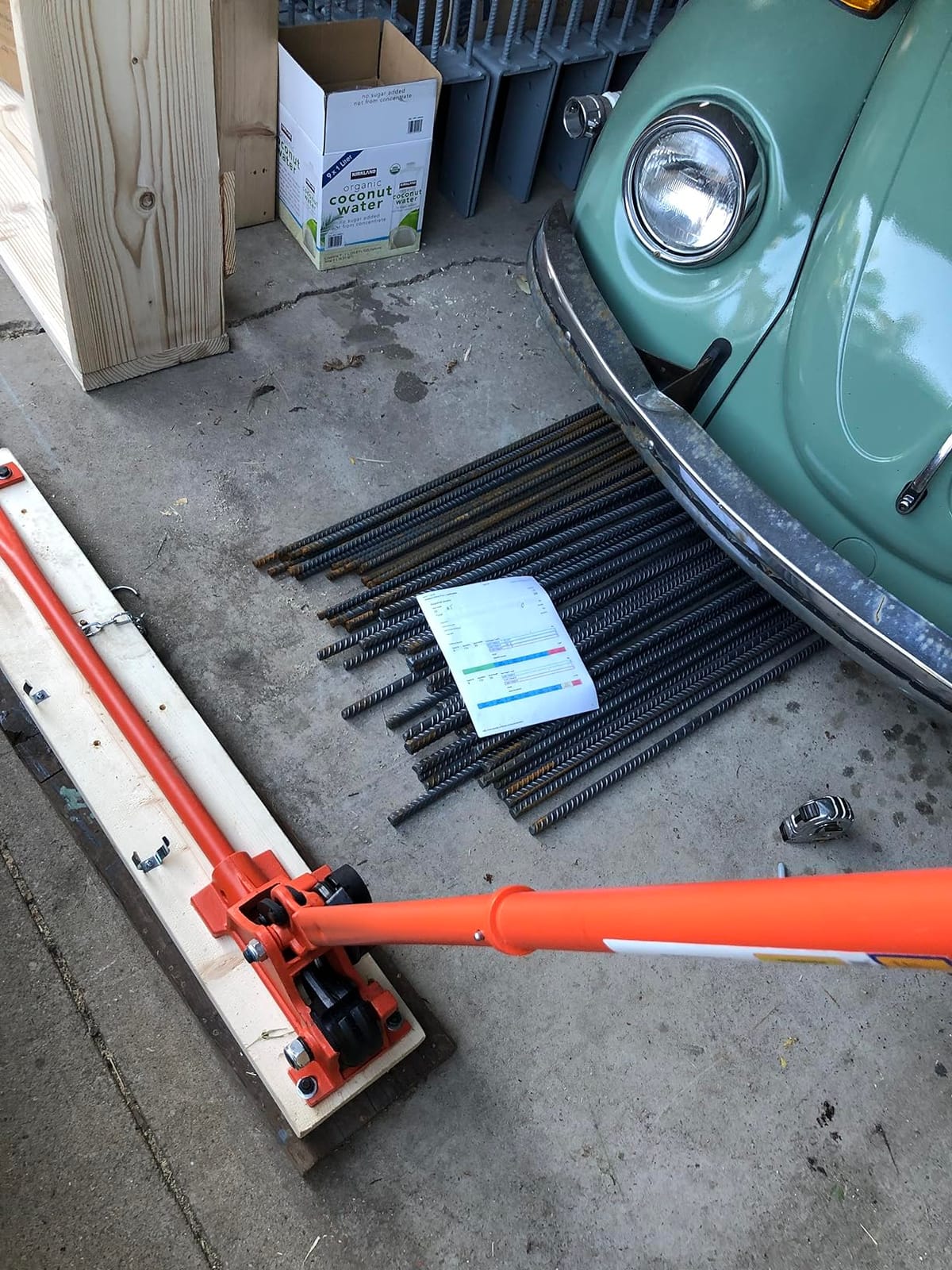 MBC-16B 1 Manual Bender/Cutter, Orange customer photo 2