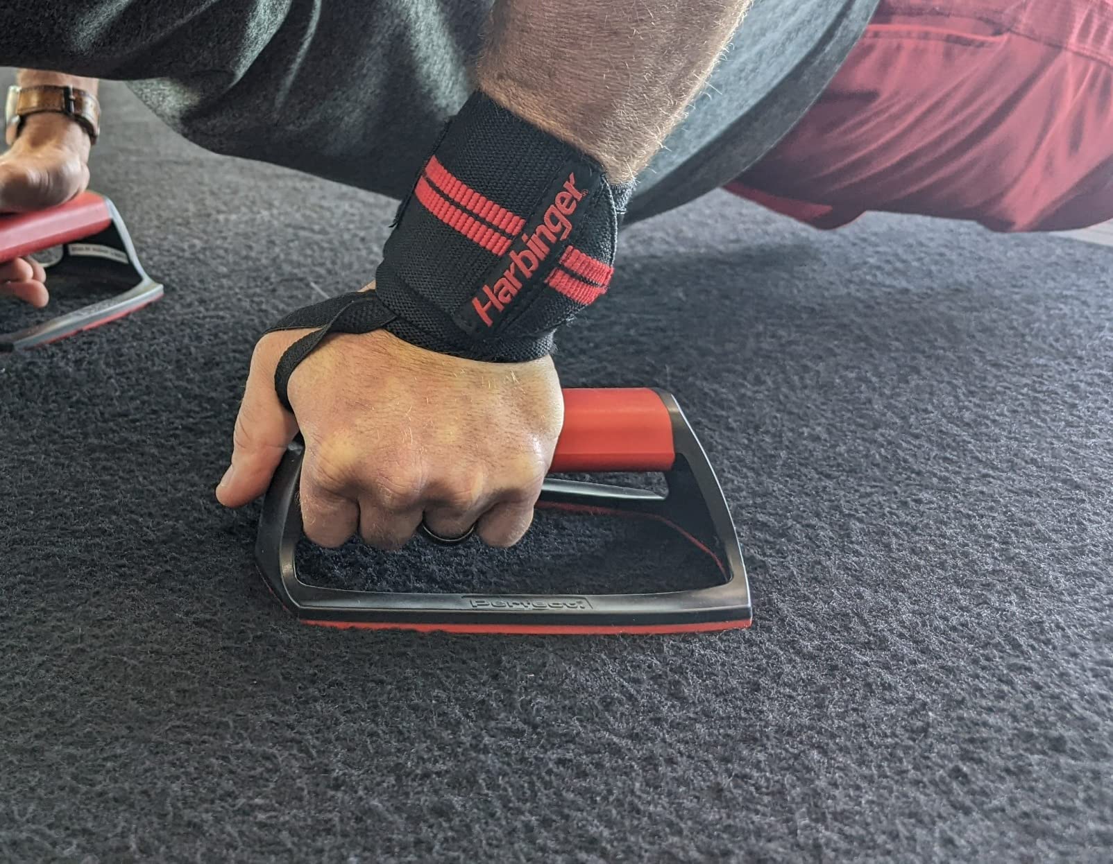 Perfect Fitness Pushup Stands customer photo 2