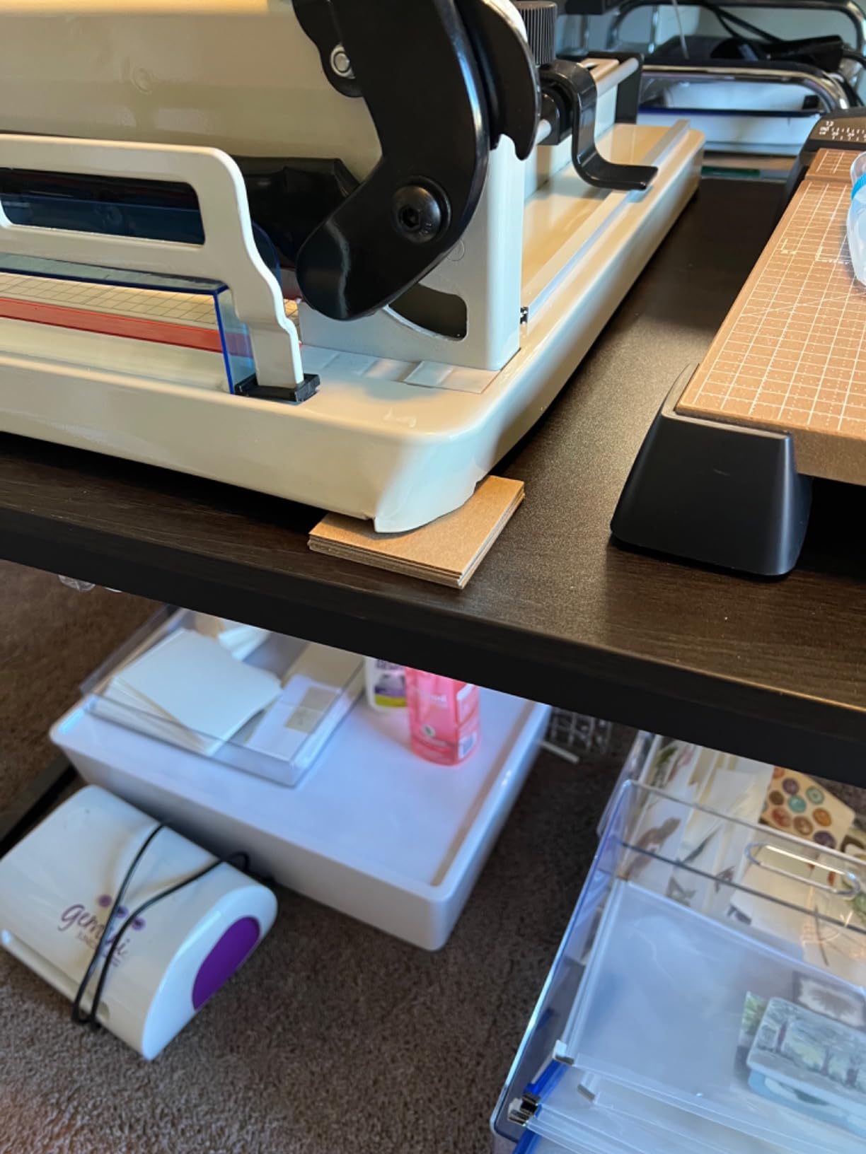 HFS(R) Heavy Duty Guillotine Paper Cutter 400 Sheet Capacity | Solid Steel Construction (A3-17'' paper cutter) customer photo 2