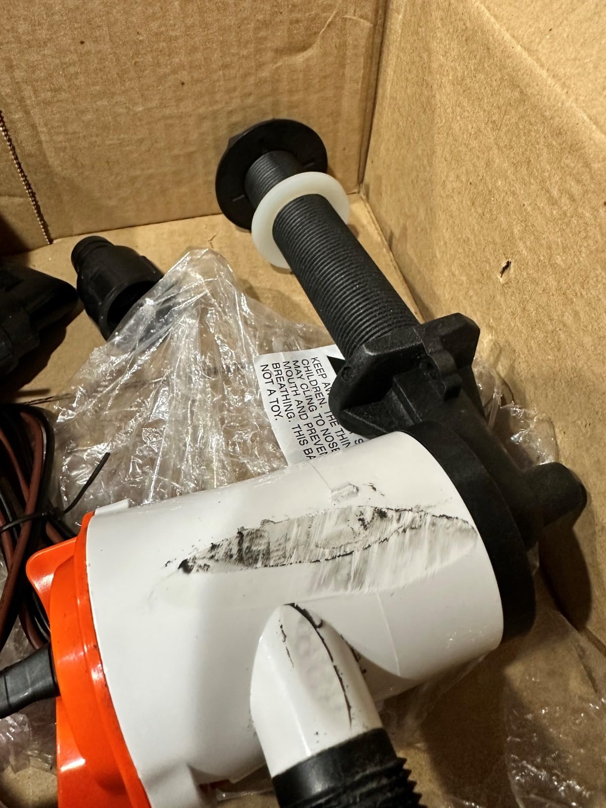 SEAFLO 05 Series 800 GPH Angled Baitwell/Livewell Pump - 12V DC customer photo 1