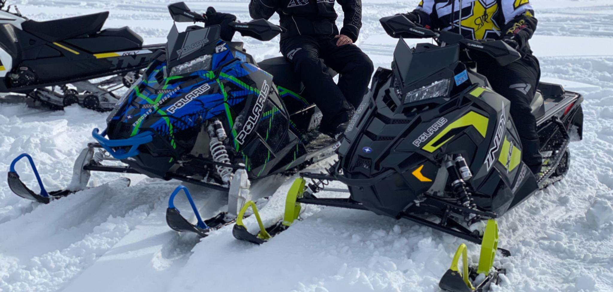 Polaris Snowmobile Low Windshield with Striped Logo - 2880385 customer photo 1