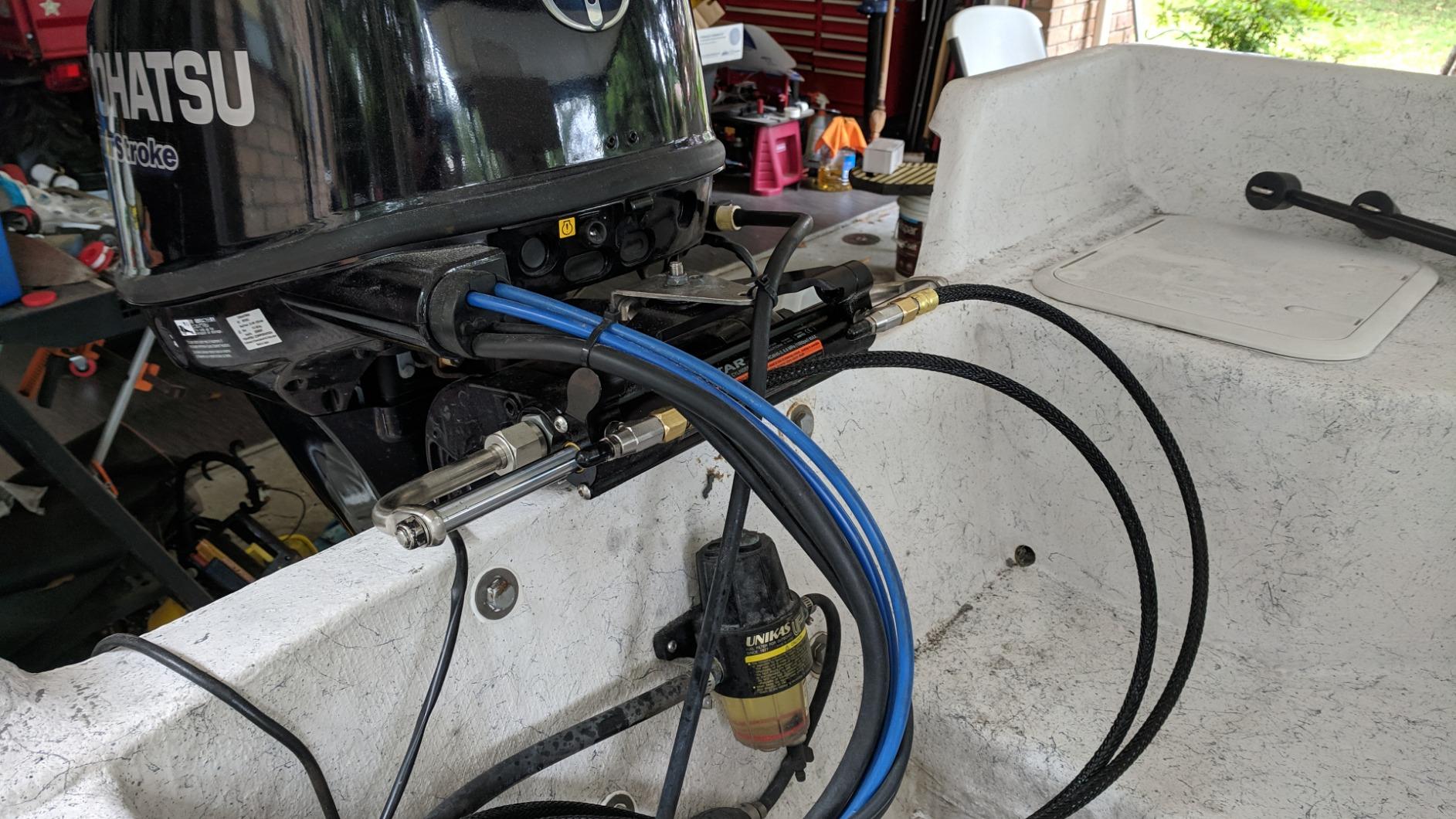 Dometic SeaStar Baystar Hydraulic Steering Kit, HK4200A-3 customer photo 2