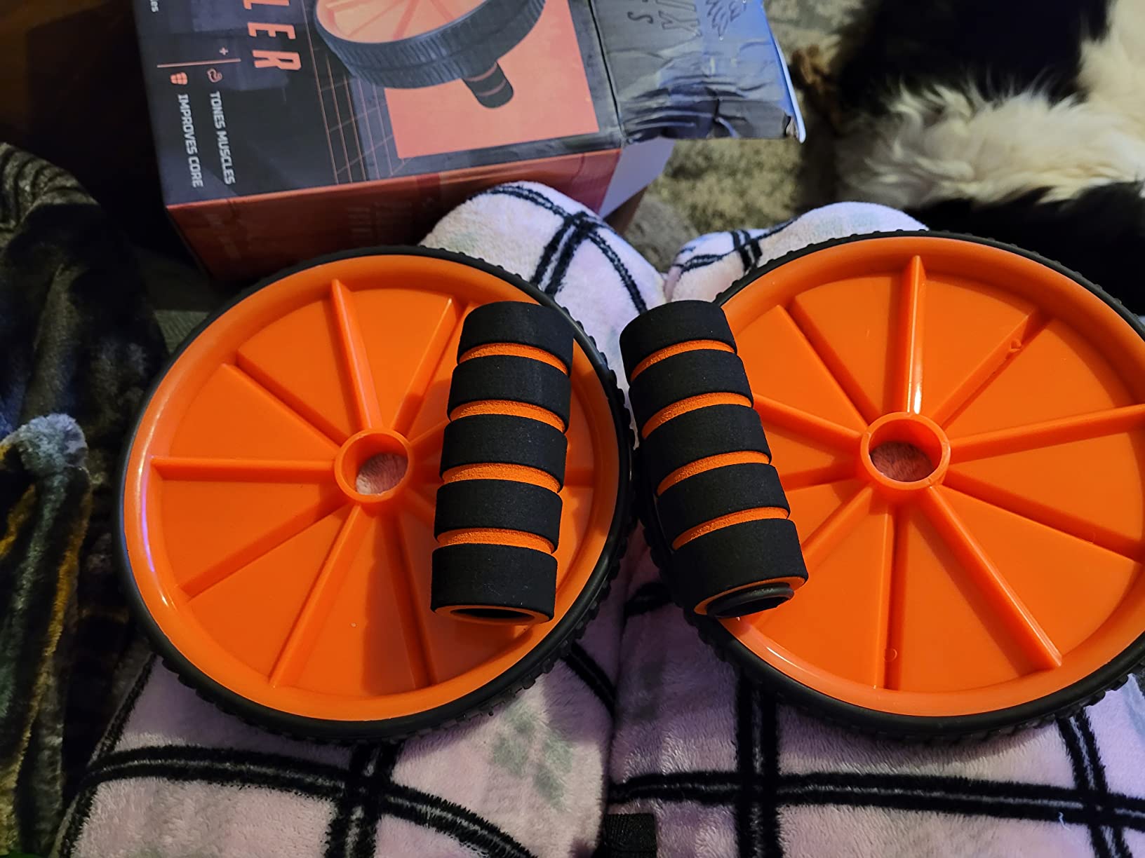 Phoenix Fitness Abs Exercise Roller Abdominal Training Wheel Strength Building Fitness Wheel customer photo 1