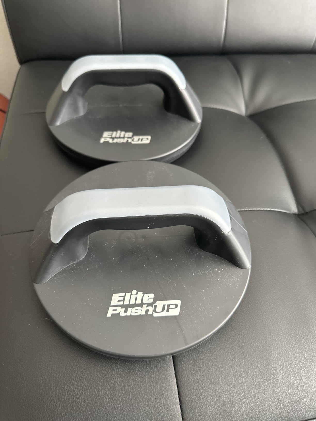 Elite Sportz Push Up Bars - You Will Feel Less Wrist Pain Than When Doing Normal Pushups. Very Sturdy and Won’t Slide Around customer photo 2