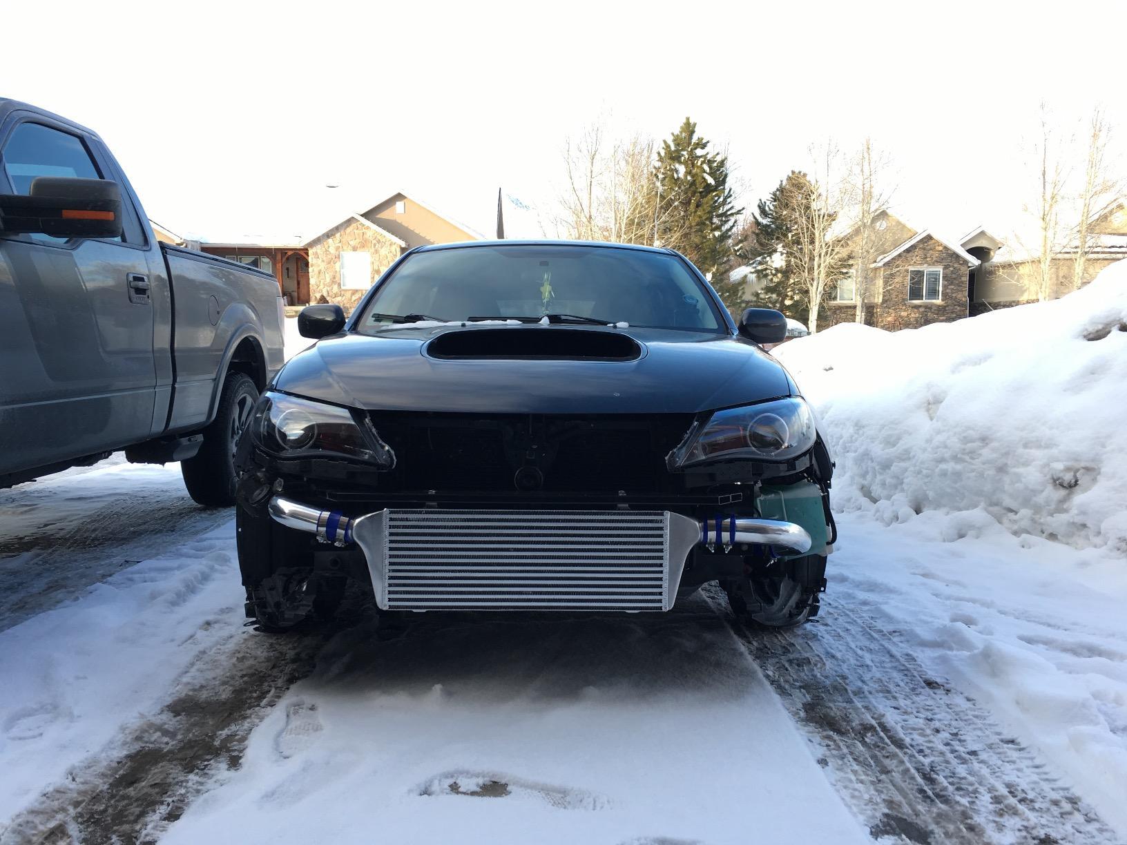 Rev9 ICK-044 ICK-044 Front Mount Intercooler Conversion Kit, FMIC, compatible with Subaru Impreza WRX/WRX STI customer photo 2