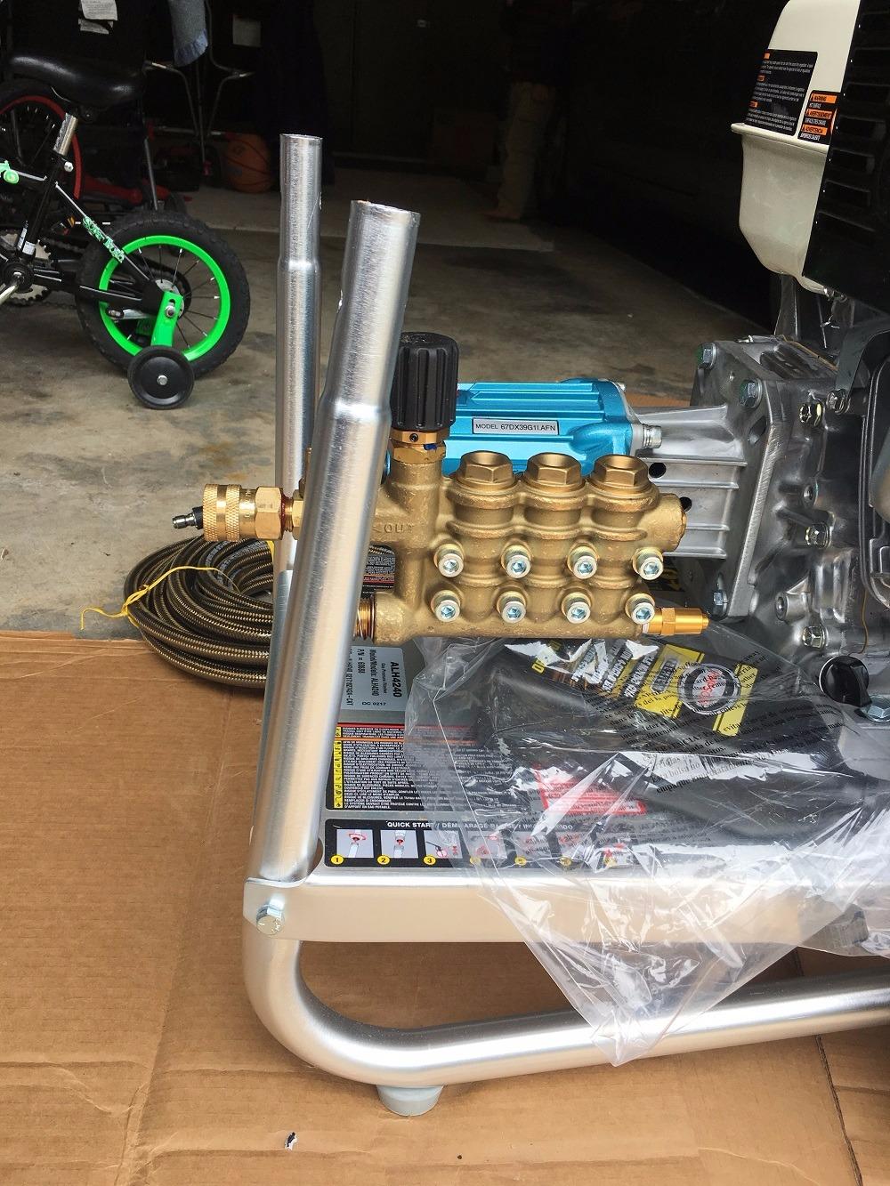 Simpson Aluminum Series 4200 PSI Gas Pressure Washer, 2.5 GPM, Honda GX390 customer photo 1