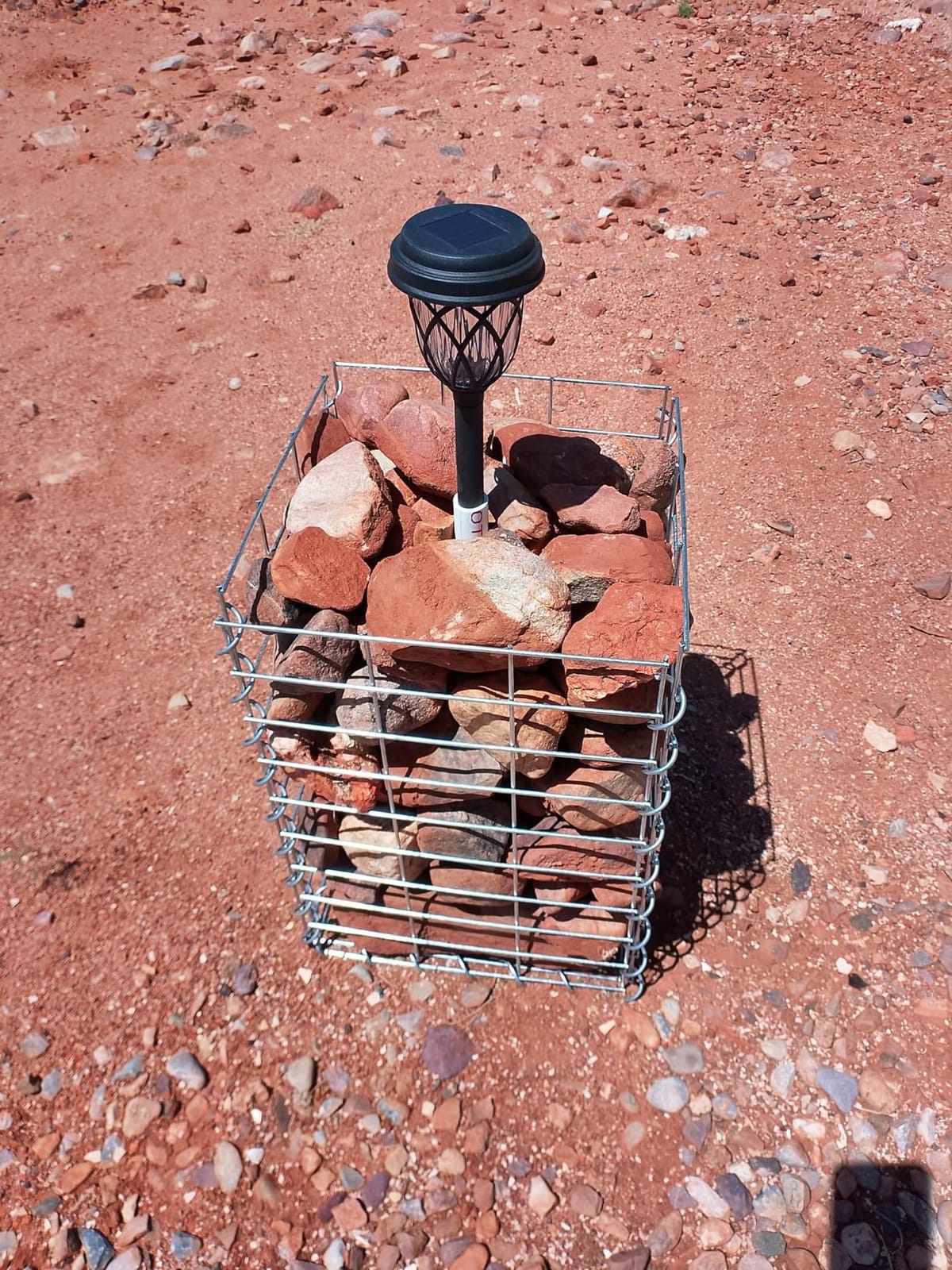 vidaXL Gabion Basket with Lids Galvanized Wire 39.4