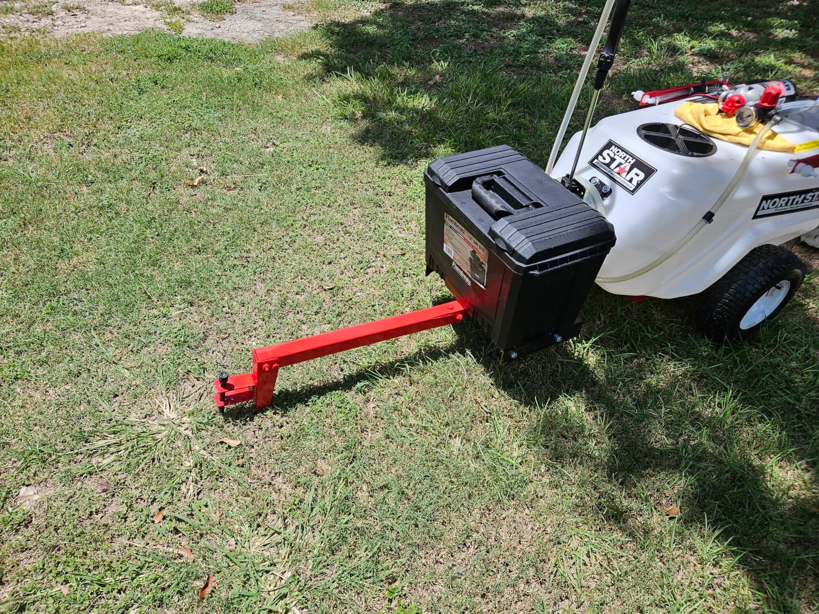 NorthStar 21-Gallon Tow-Behind Boom/Spot Sprayer, 2.2 GPM, 12V, 70 PSI customer photo 1