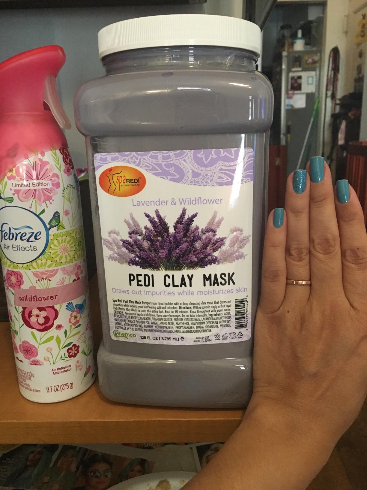 SPA REDI Spa & Home Bentonite Body Clay Mask, Deep Cleansing, 128 oz customer photo 2
