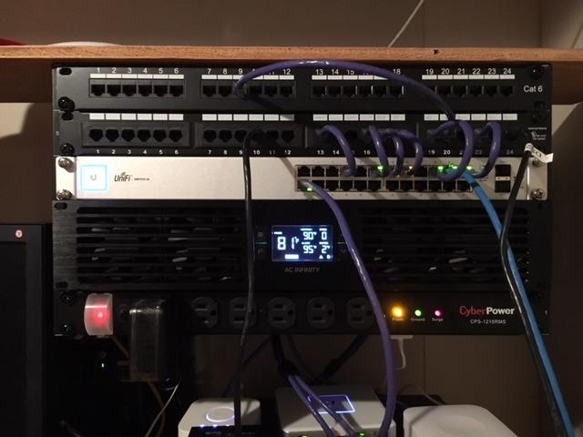 AC Infinity CLOUDPLATE T7-N, Rack Mount Fan Panel 2U, Intake Airflow customer photo 1