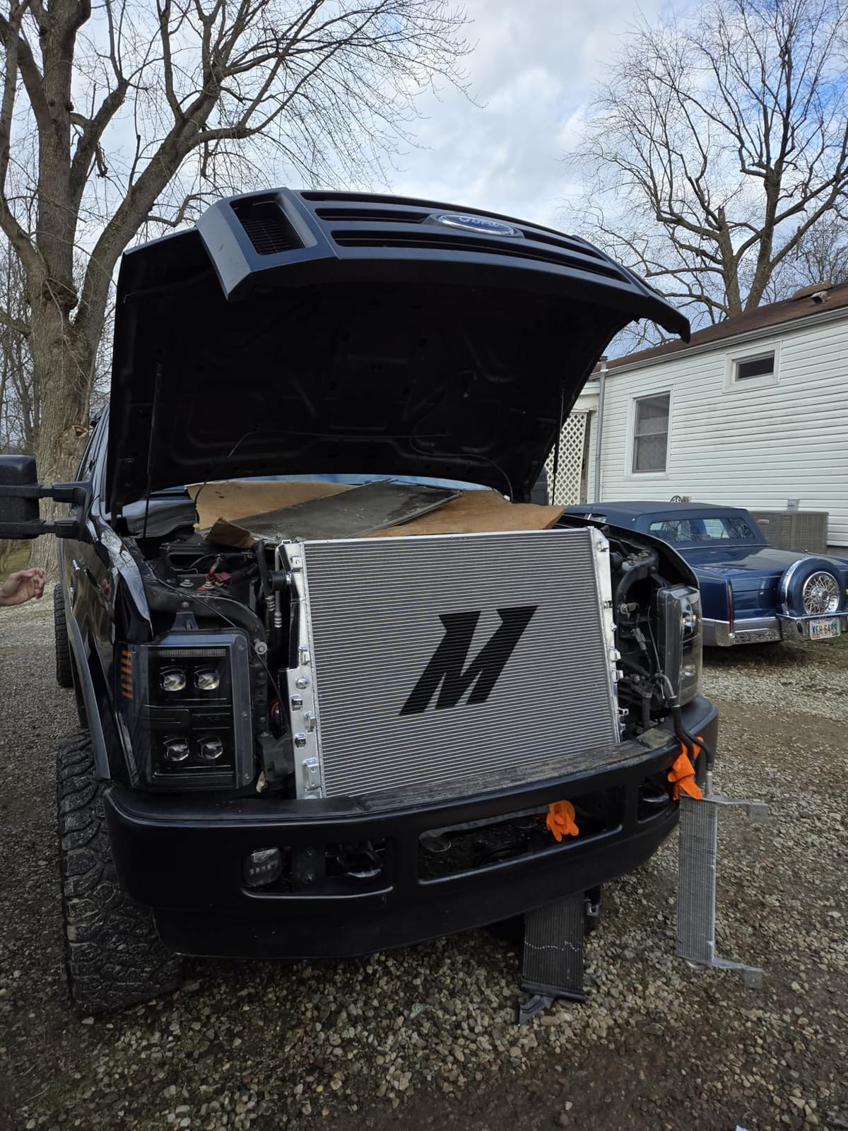 Mishimoto MMRAD-F2D-08V2 Performance Aluminum Radiator, Compatible with Ford Powerstroke 6.4L, 2008-2010 customer photo 1