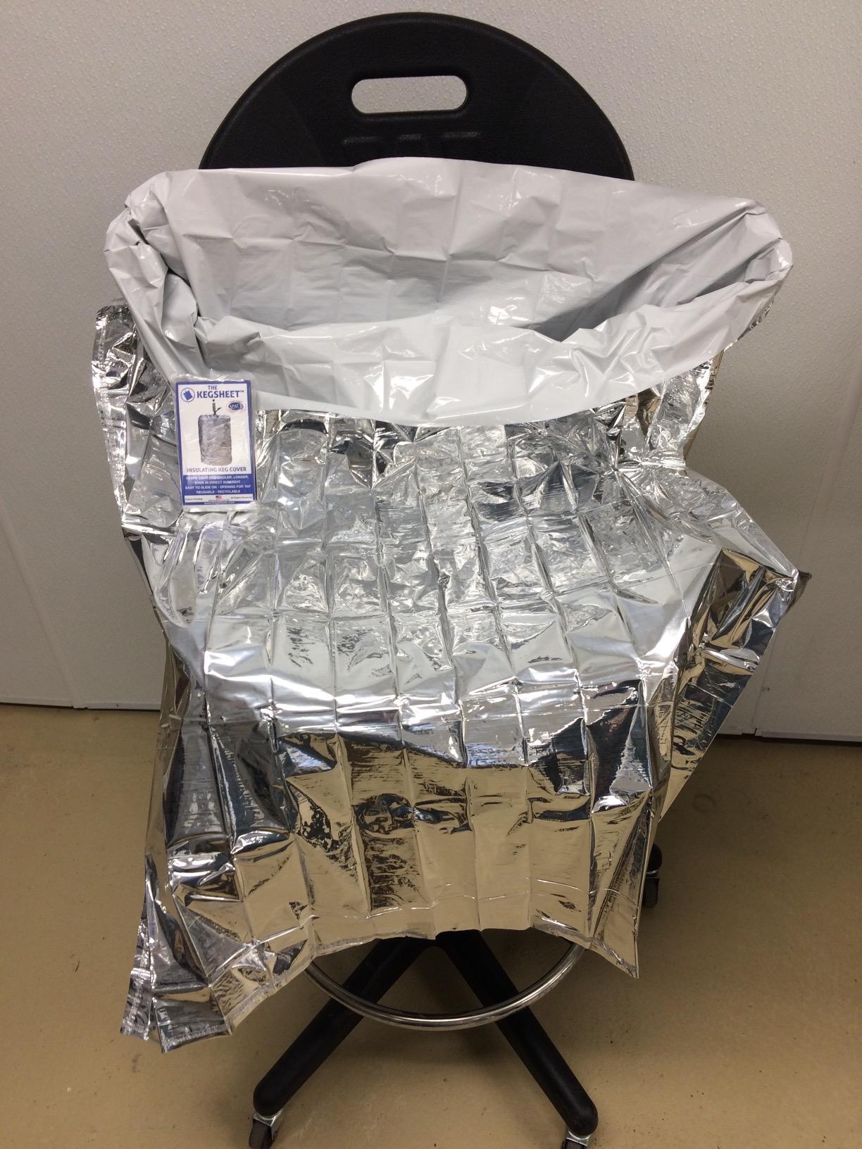 KegSheet: Keg Insulator Cover Cooler for Kegs and Keg Tubs customer photo 2