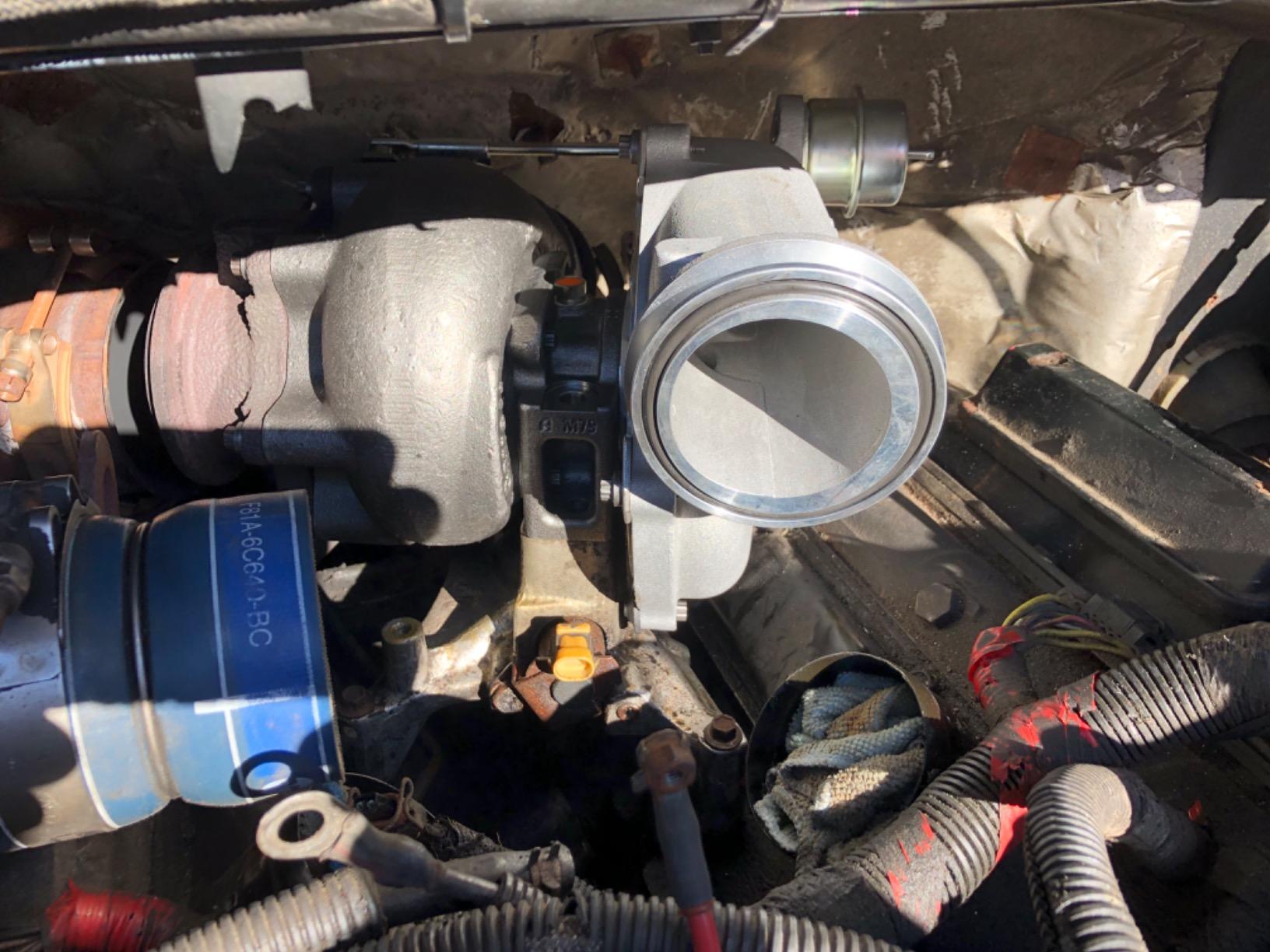 Garrett Powermax GTP38R Ballbearing Turbocharger for Powerstroke 7.3L customer photo 1