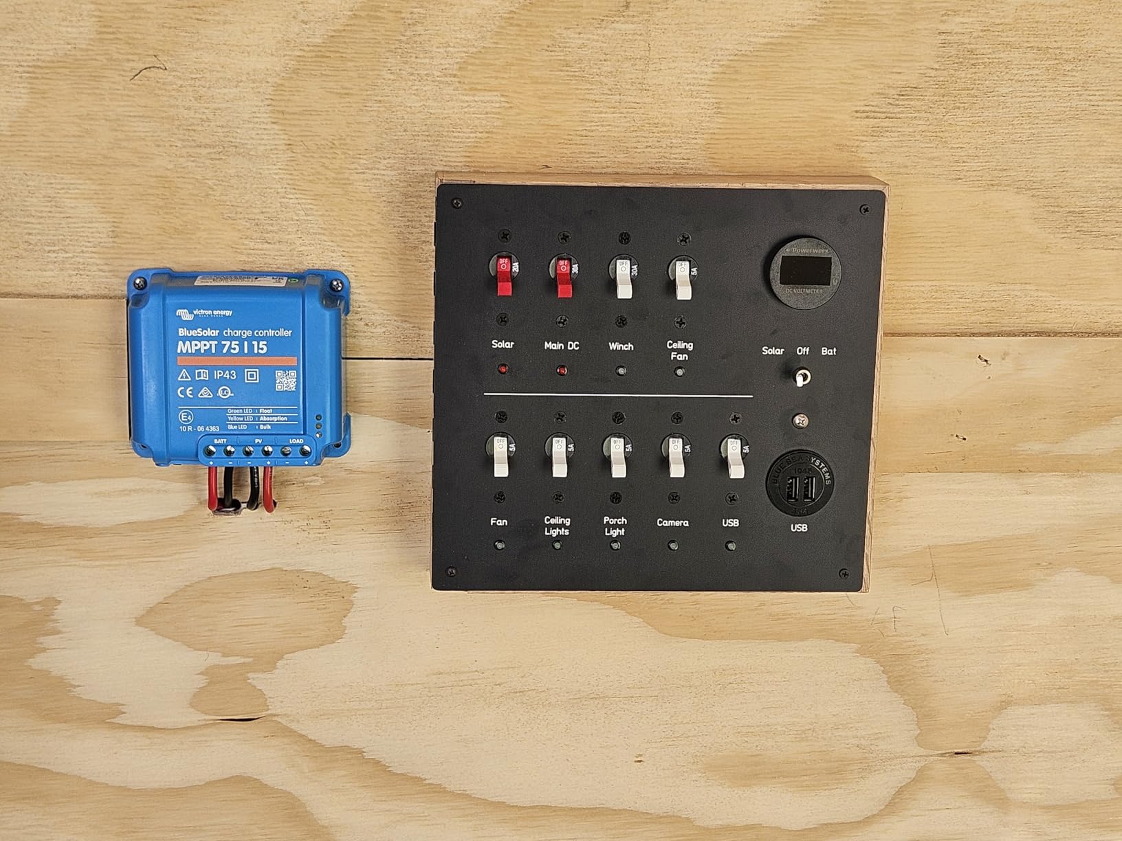 Victron Energy BlueSolar MPPT Solar Charge Controller 75V, 15A, 12/24V | Charge Controllers for Solar Panels customer photo 2