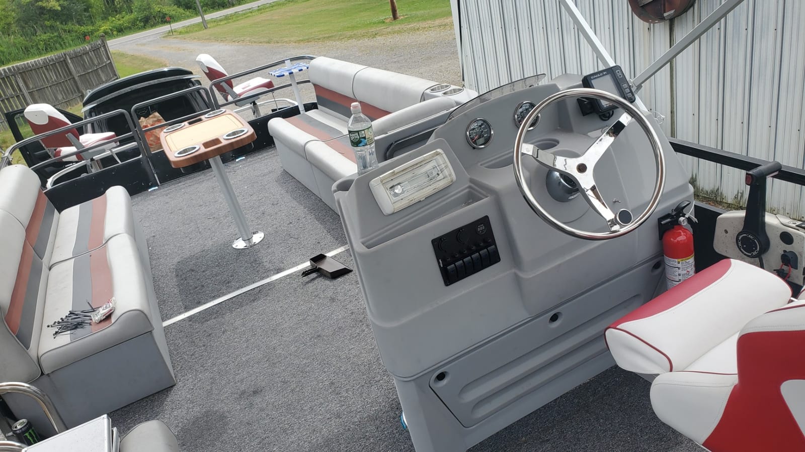 DeckMate Large Pontoon Boat Console customer photo 1