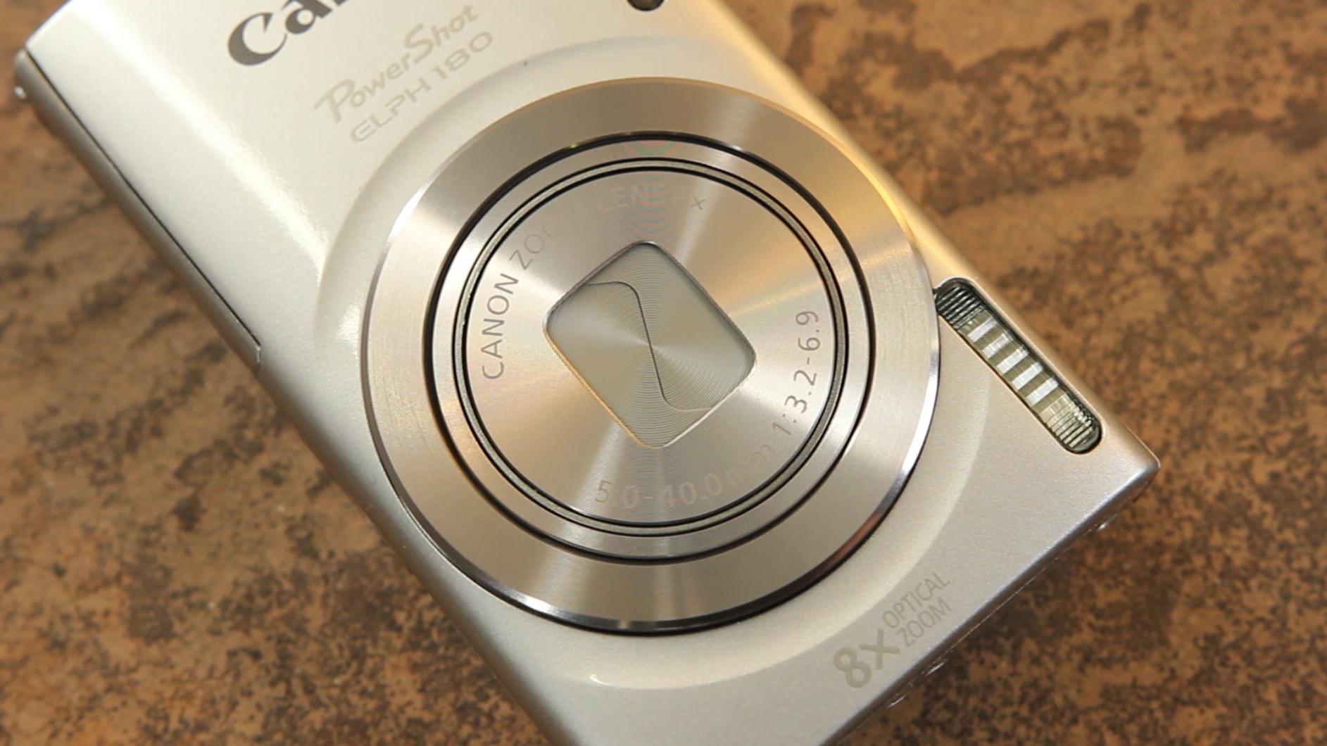 Canon PowerShot ELPH 180 Digital Camera w/Image Stabilization and Smart AUTO Mode (Silver), 0.90in. x 3.70in. x 2.10in. - 1093C001 customer photo 1