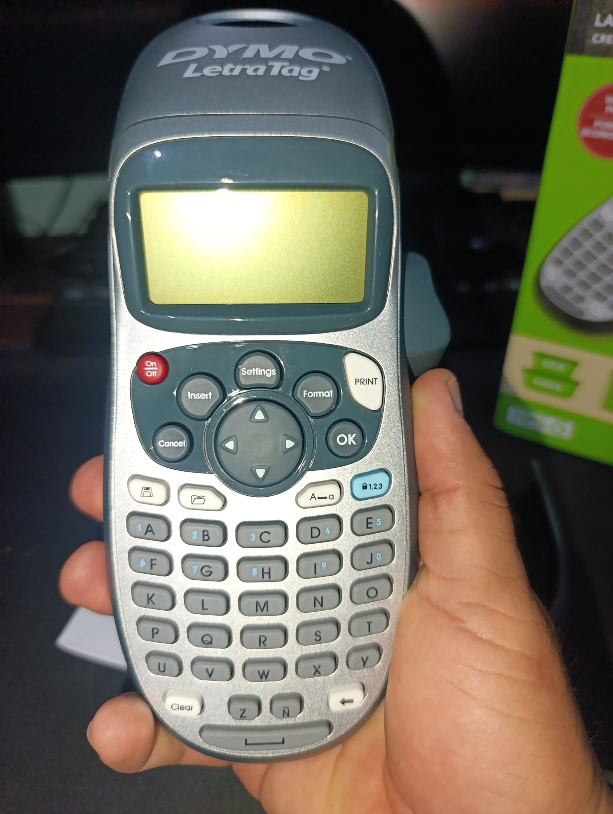DYMO Label Maker Machine with 3 Tapes - 100H LetraTag Handheld, Includes 3 LT Label Tapes, Perfect for Home & Office Organization customer photo 1
