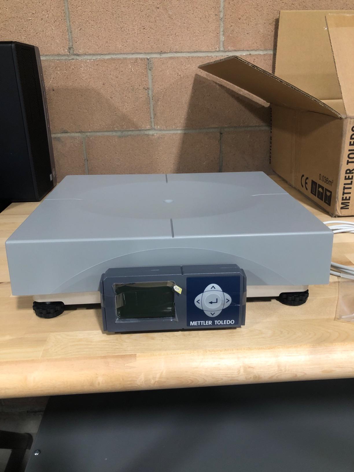 Mettler Toledo Bench Scale BC-60U BC Series Shipping UPS Bench Scale,NTEP Legal for Trade,RS232, 150 lb x 0.05 lb,New Replacement from Mettler for PS60 customer photo 1