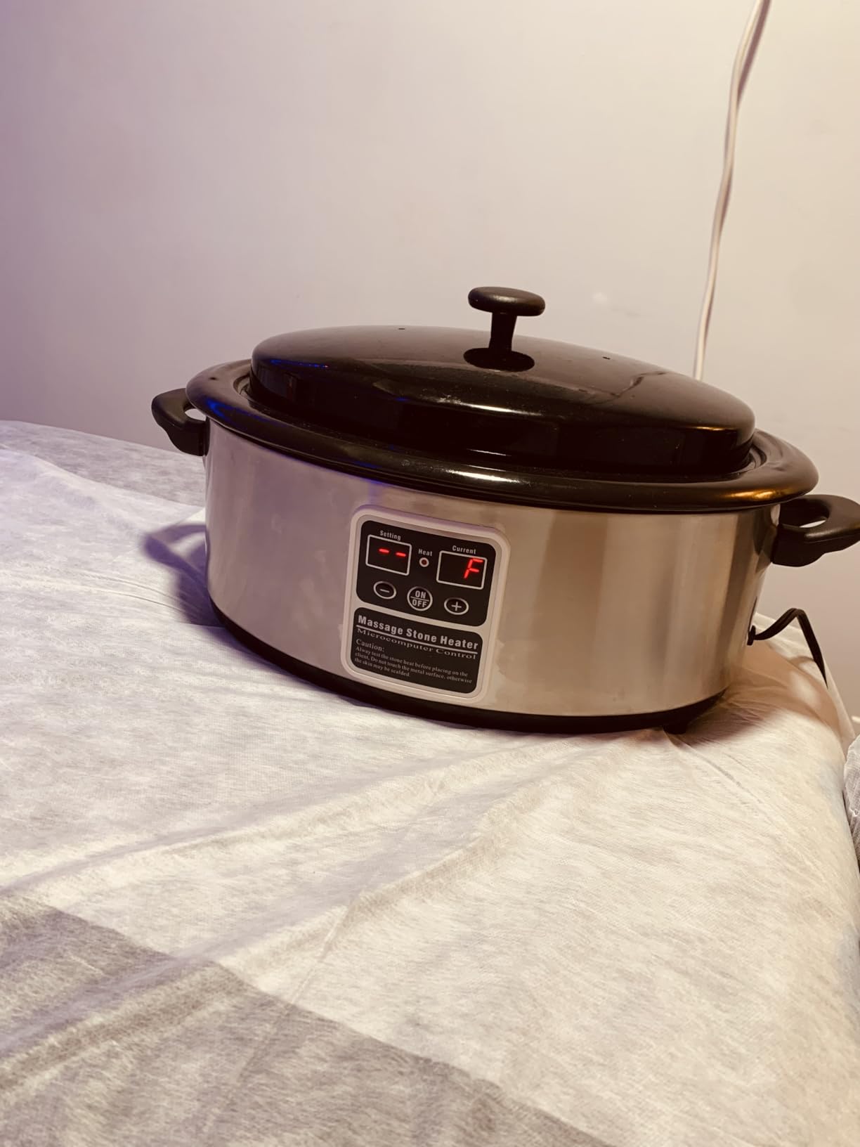 Master Massage 6 Quart Hot Massage Stone Heater Warmer Heating Device customer photo 2