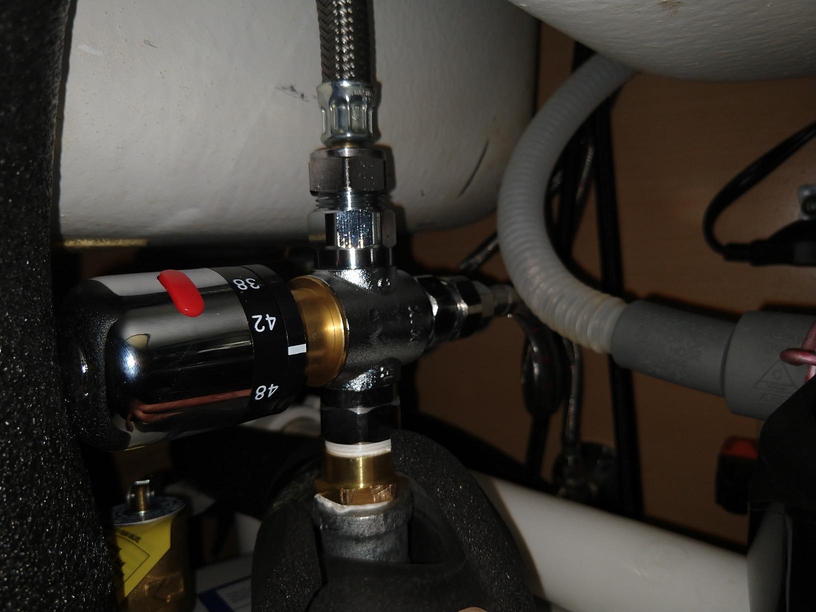Brass Thermostatic Mixing Valve | G1/2