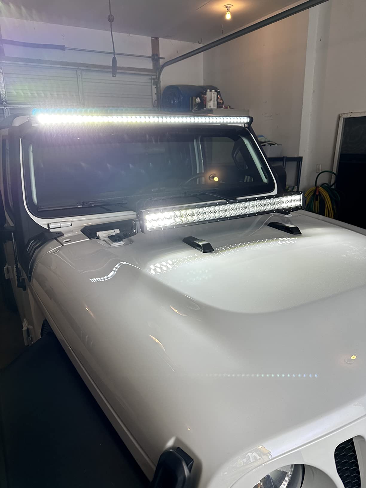 Nilight LED Light Bar 32 Inch 180W 12600LM Spot Flood Combo Driving Lamp Roof Bumper Off Road Work Pods for Van Camper Wagon Car Pickup Golf Cart ATV UTV SUV Truck Boat 4x4 customer photo 1