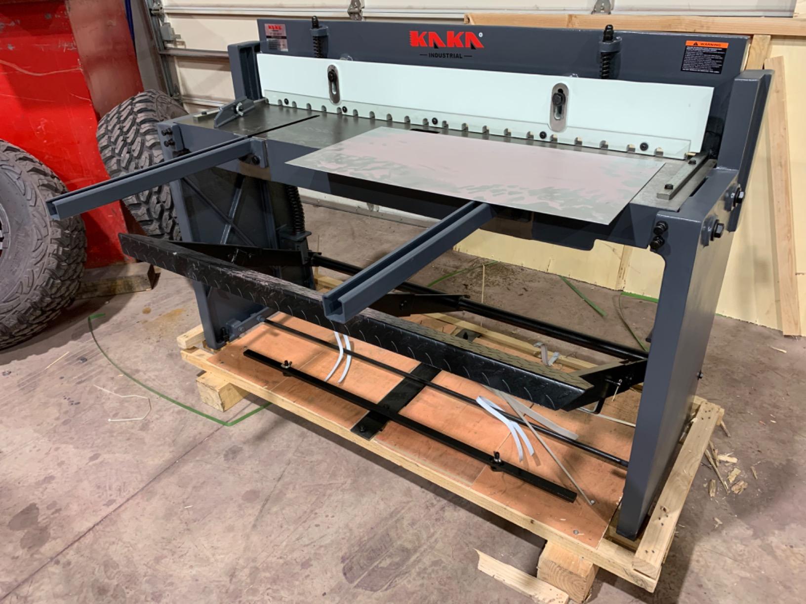 Foot Stomp Shear, 52 in 16 Gauge KAKA INDUSTRIAL Q01-5216 customer photo 2