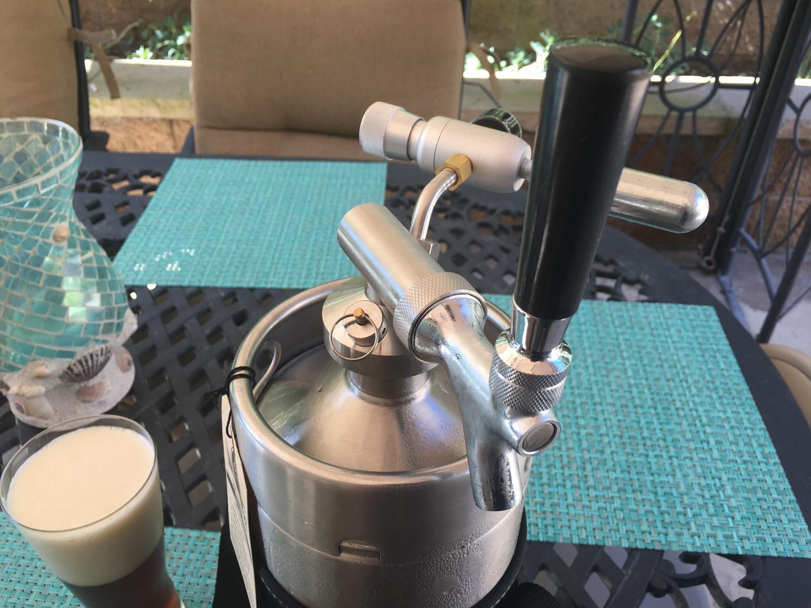 Keg Kooler - 1 Gallon Keg Kooler Jacket - Keep your Keg Cold Longer customer photo 2
