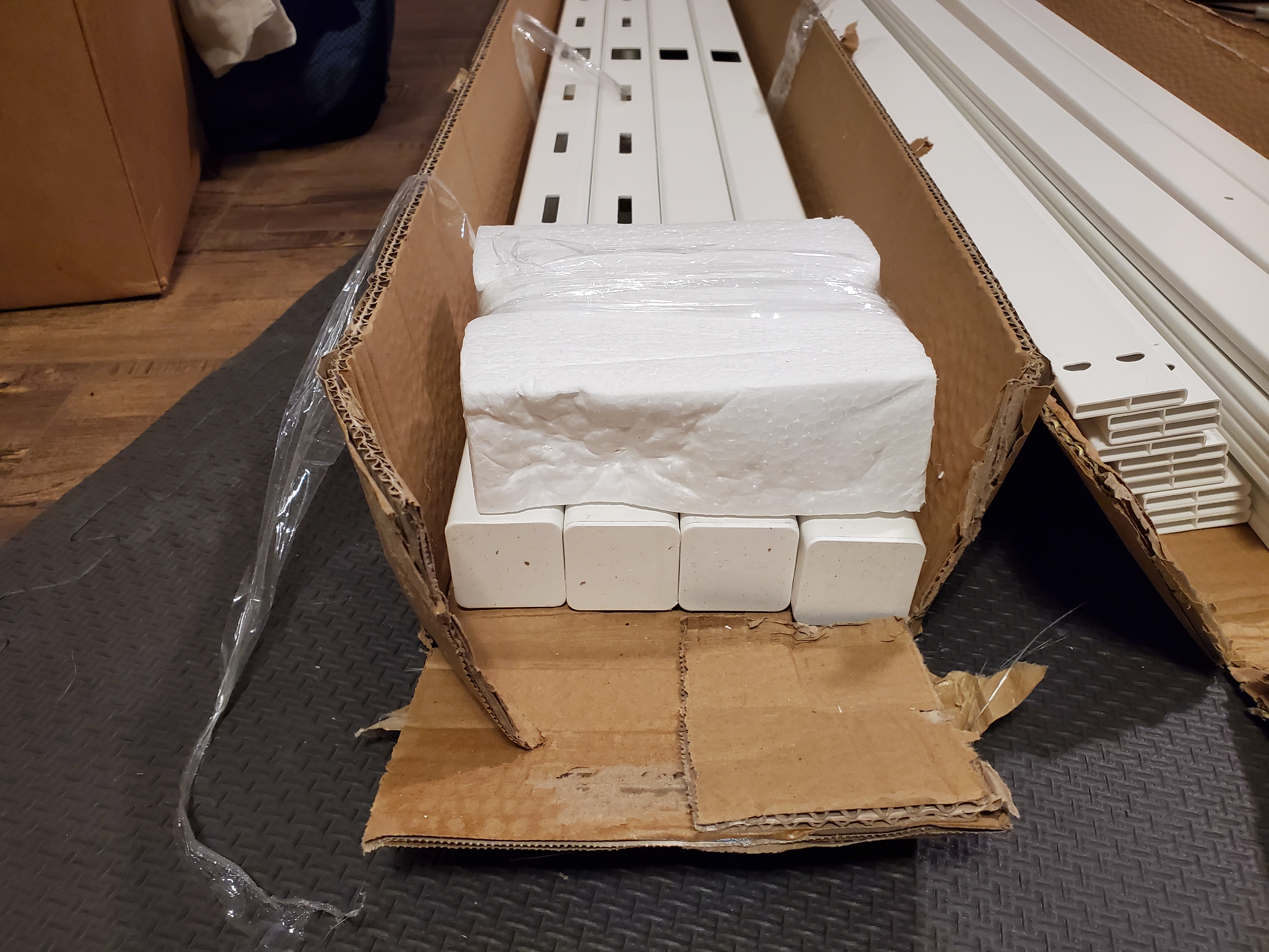 Zippity Manchester Picket Fence Panels, White Vinyl DIY No Dig Kit | 3.5ftH x 3.8ftW, 2 Panels, Outdoor Barrier for Backyard, ZP19018 customer photo 2