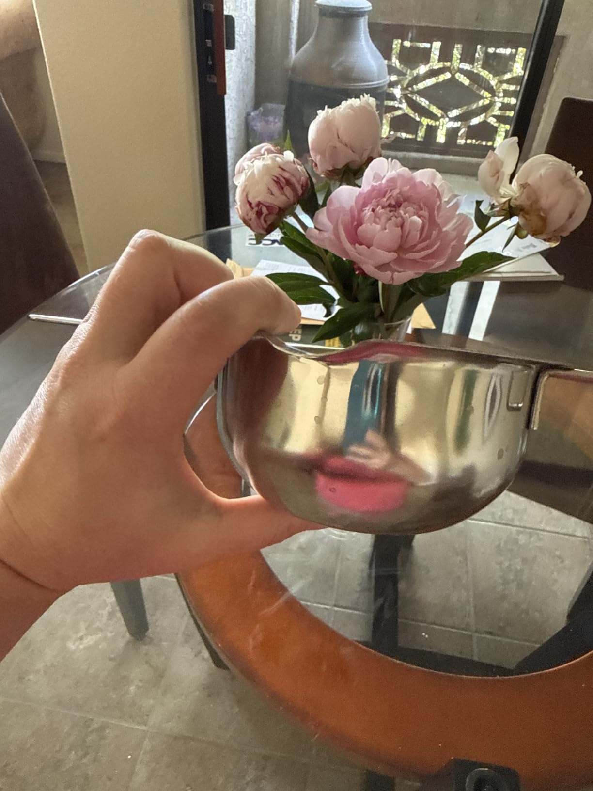 Stainless Steel Double Boiler Pot for Melting Chocolate,Candle Making 480ML customer photo 2