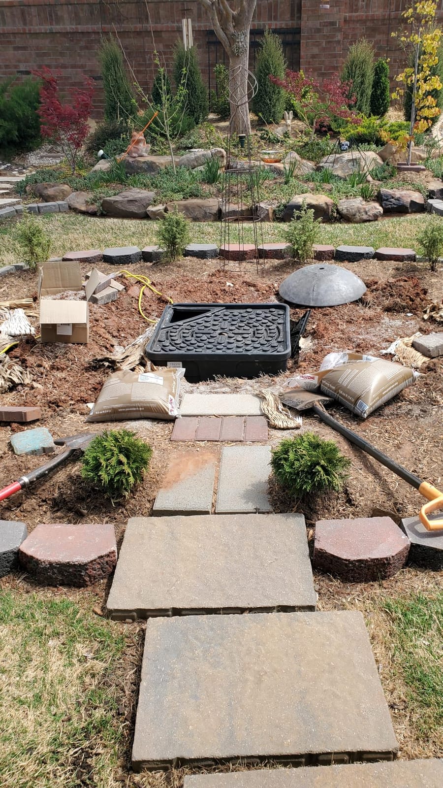 Aquascape AquaBasin 30 Fountain and Water Feature Basin for Landscape and Garden | 78223, Black, 27 Gallon customer photo 2