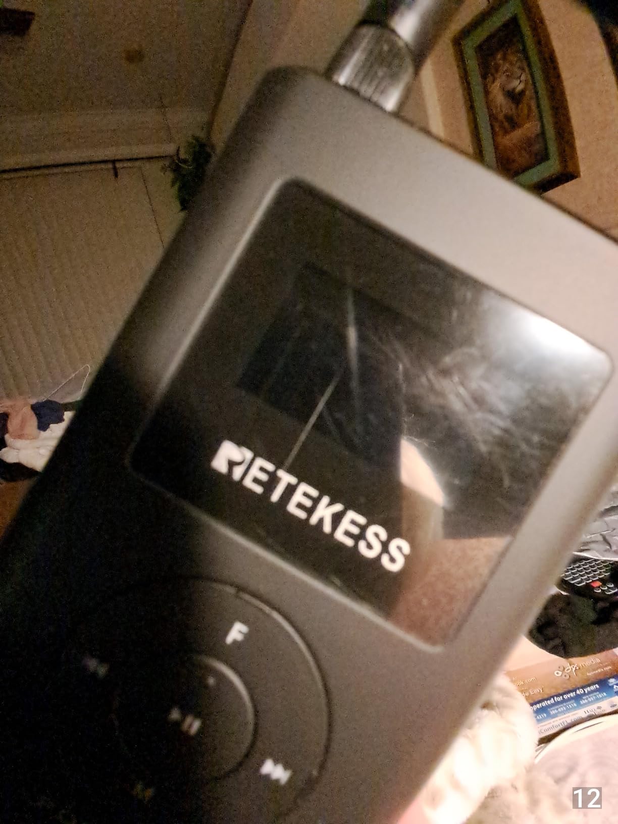 Retekess FT11 FM Transmitter, Portable FM Broadcast Transmitter (Black) customer photo 1