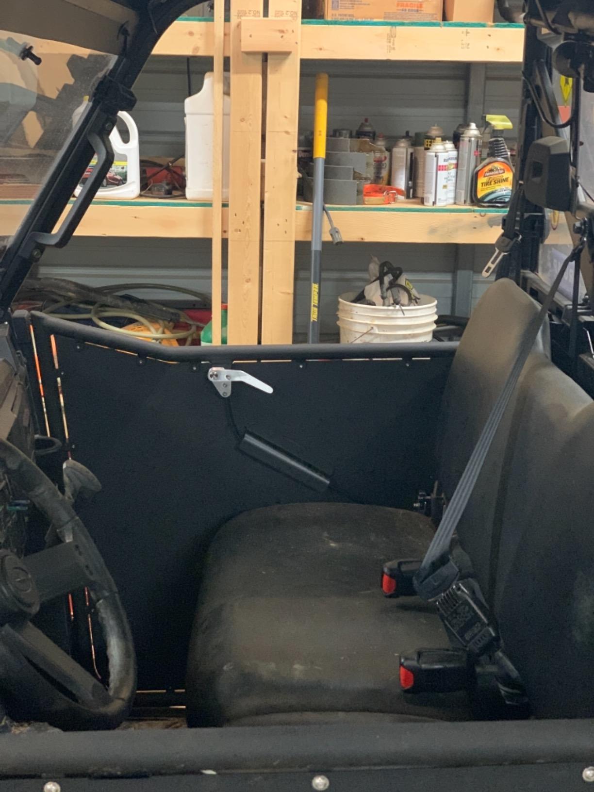 SuperATV Aluminum Doors Compatible with Polaris Ranger Models (See Fitment), Extra Strength, Powder Coated, Scratch Resistant, Ergonomic Height for Comfort, Preassembled customer photo 1