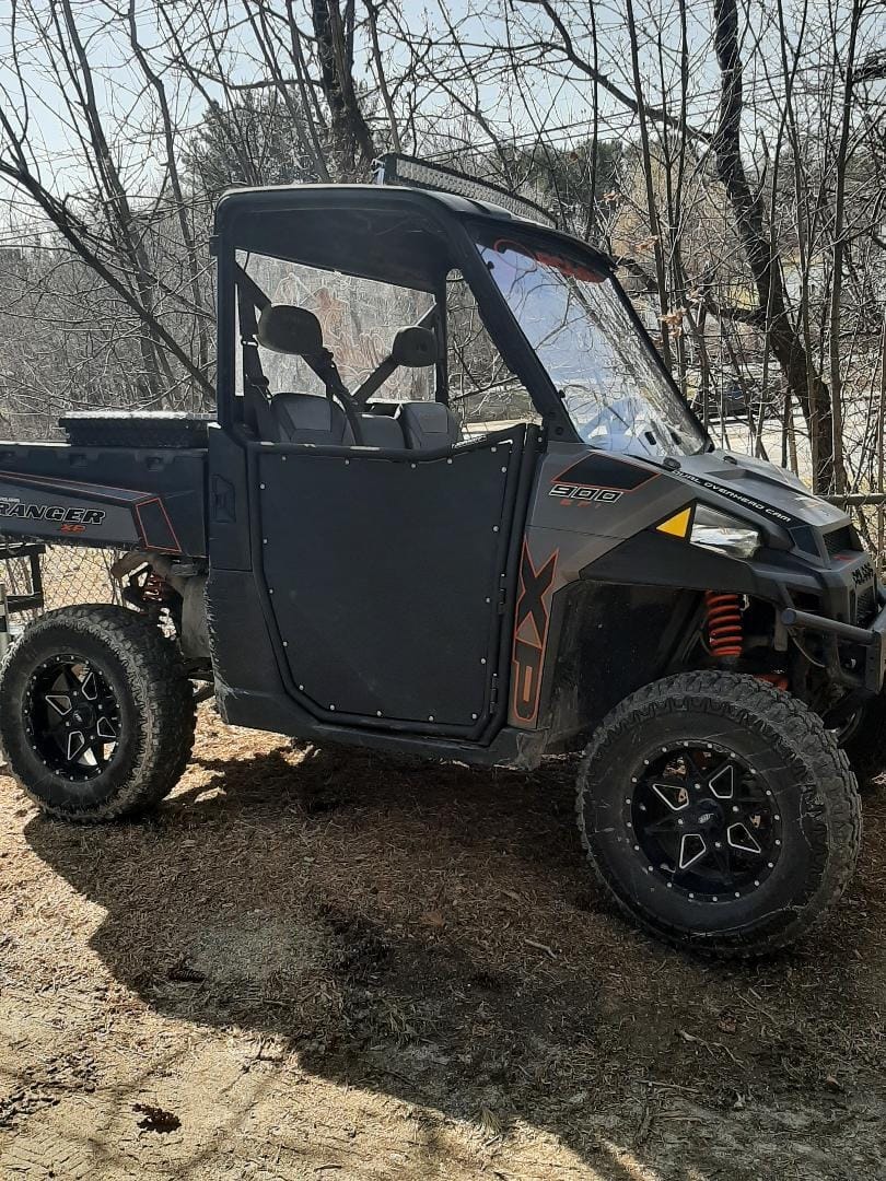 SuperATV Aluminum Doors Compatible with Polaris Ranger Models (See Fitment), Extra Strength, Powder Coated, Scratch Resistant, Ergonomic Height for Comfort, Preassembled customer photo 2