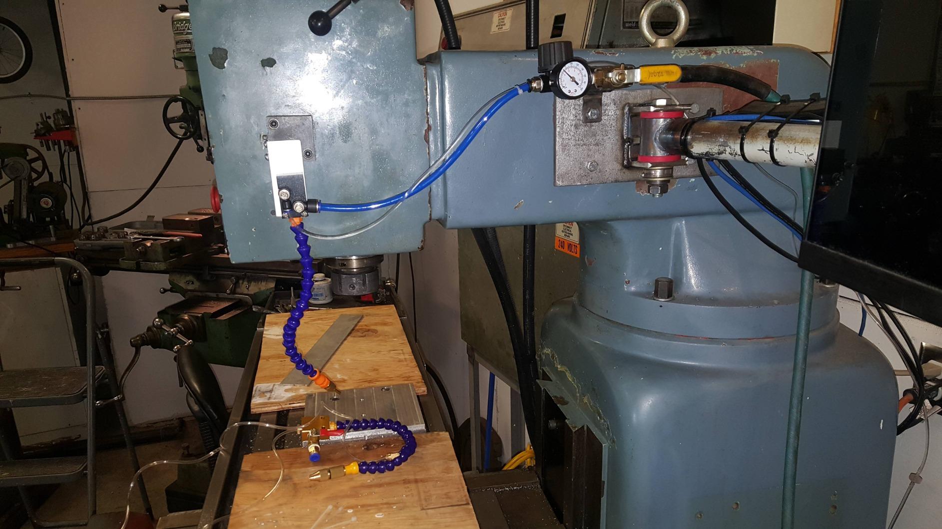 Mist Coolant Lubrication Spray System for Metal Cutting Engraving Cooling Sprayer Machine for Air Pipe CNC Lathe Milling Drill customer photo 2