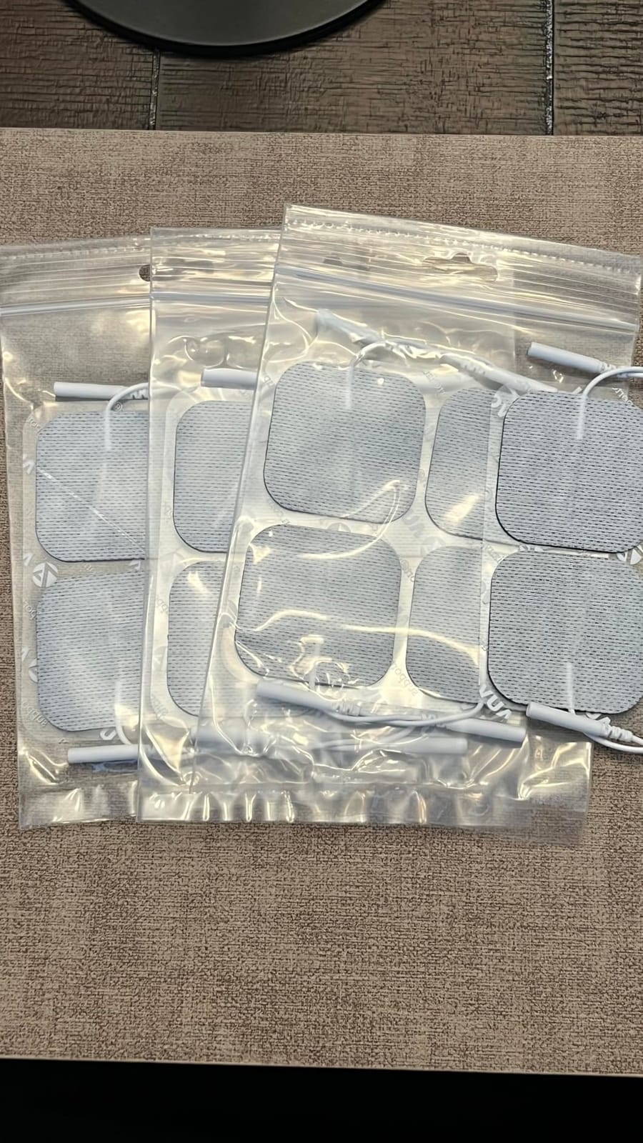AUVON TENS Unit Pads Electrode Patches 20 Pcs, Upgraded Self-Stick, 2