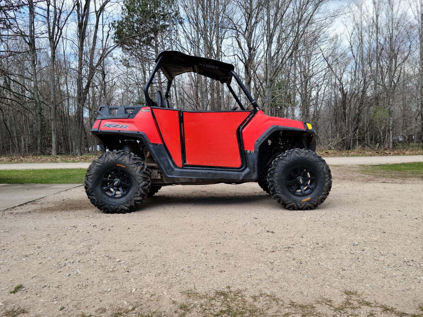 SuperATV 1.5-3¨ Adjustable UTV Lift Kit for 2008-2014 Polaris RZR 800 | Easy to Install | Powder Coated | Helps Joints Last Longer customer photo 2