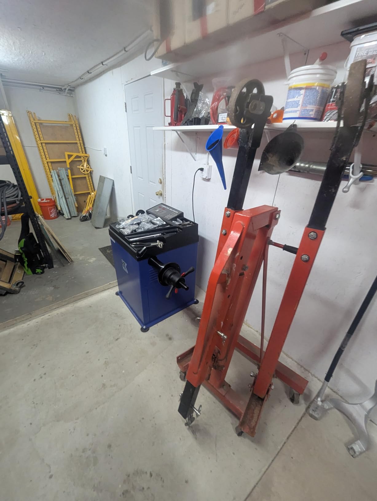 XK Tire Changer and Balancer Combo 37 in Tire Machine, 110V,2.0HP,960-690 | Air Bead Blaster,12-24 in Rims,Multi Balancing Modes for Automotive Repair Shops,Home Garages,36 Month Part Replacements customer photo 1
