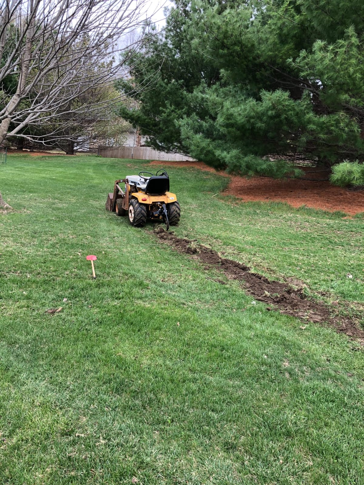 Titan Attachments Hitch-Mounted Ripper, Cat 0 & Cat 1 Tractor/ATV/UTV Compatible, Fits 2in Hitch Receivers, Two Height Adjustments, Subsoiler with Reversible Tooth, 3 Point Landscaping Trencher customer photo 2