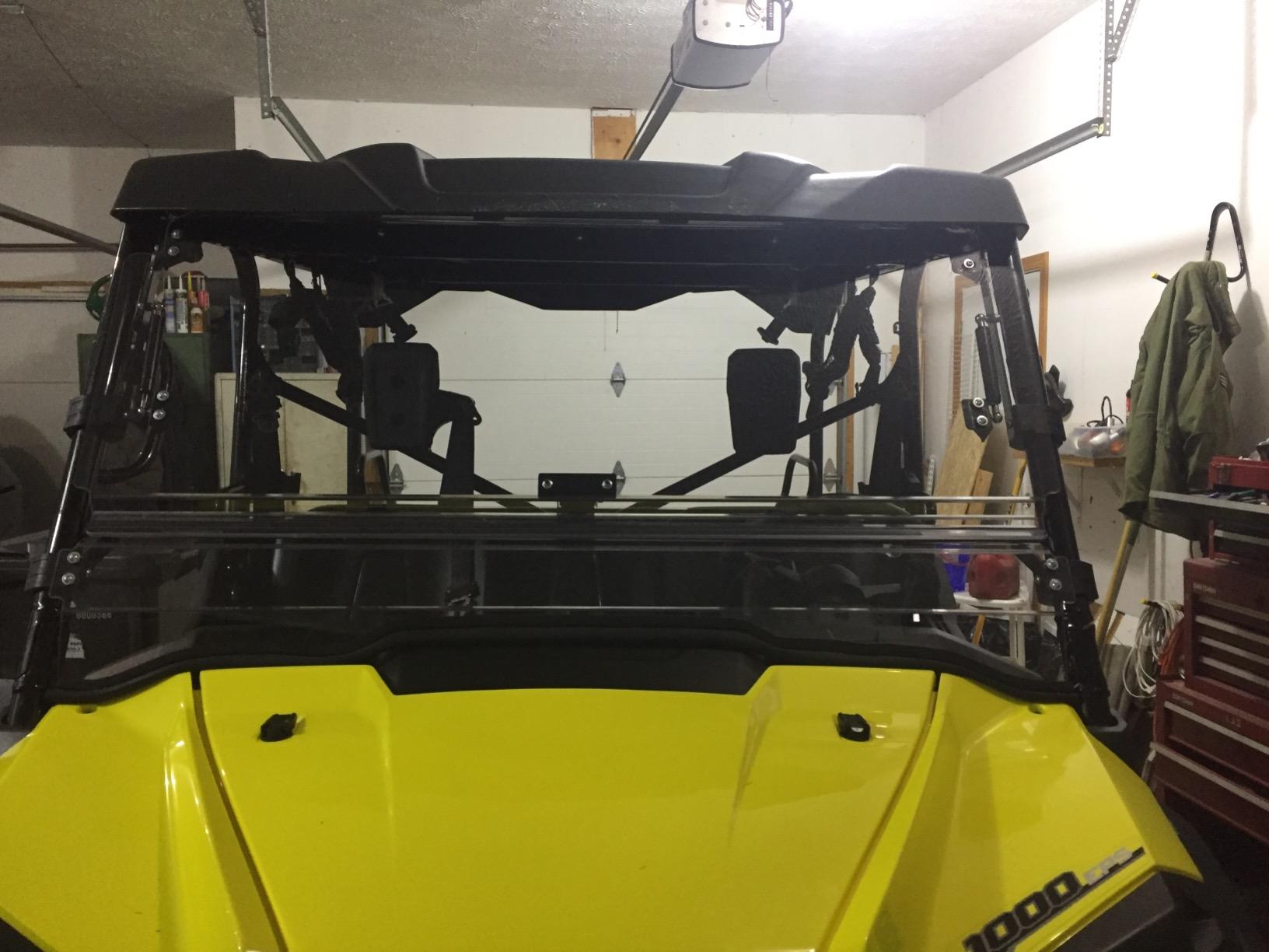 SuperATV Flip Windshield for Honda Pioneer 1000 / 1000-5 customer photo 1