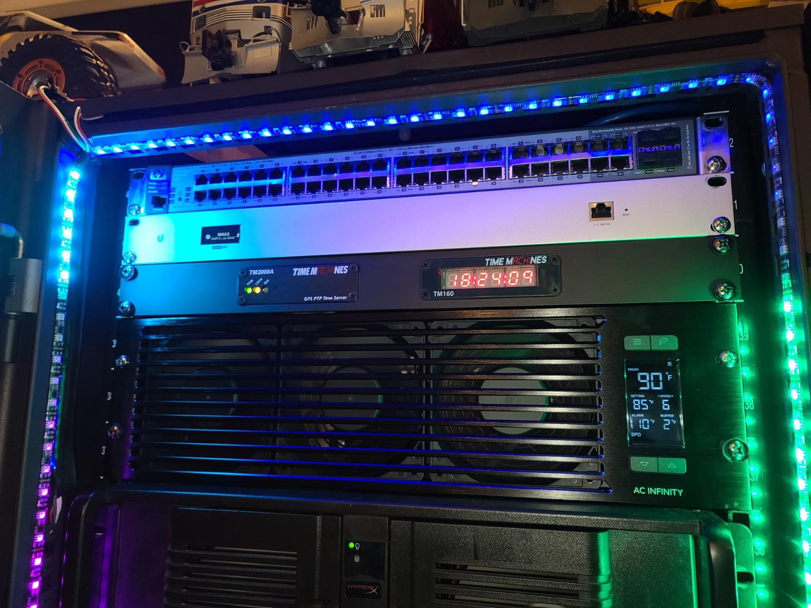 AC Infinity CLOUDPLATE T9-N, Rack Mount Fan Panel 3U, Intake Airflow customer photo 2